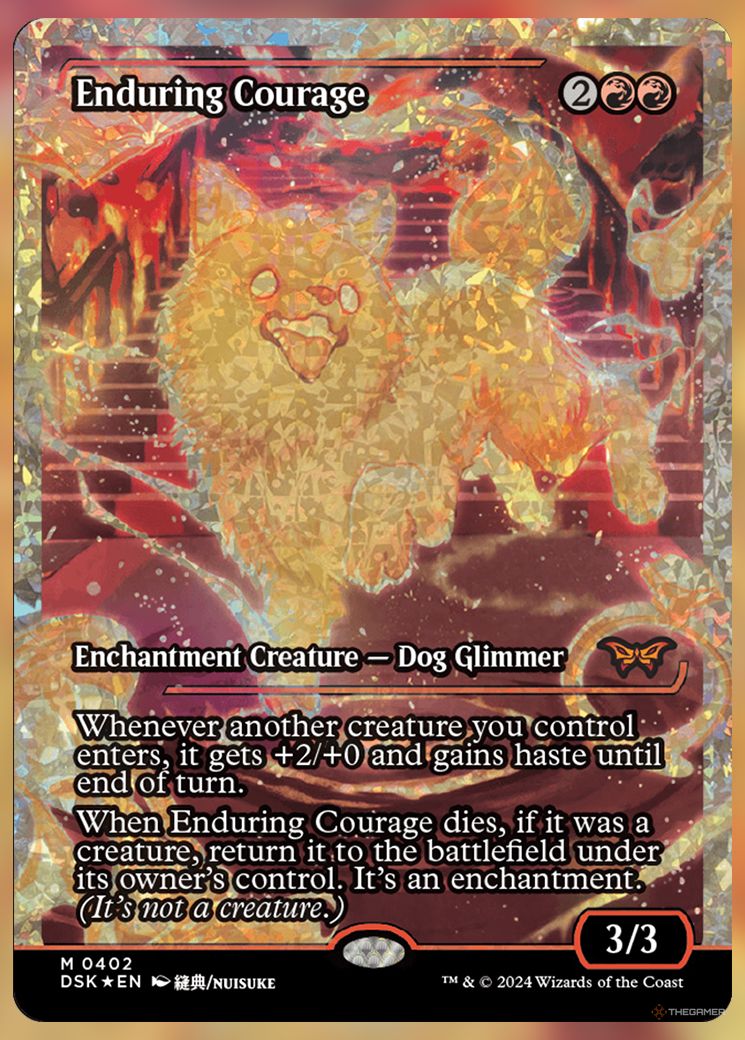 Enduring Courage shard foil