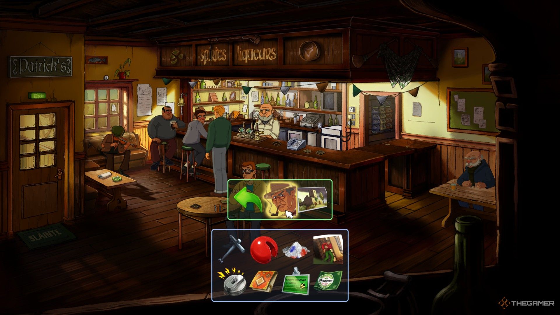 George speaking with Doyle in Broken Sword Reforged.