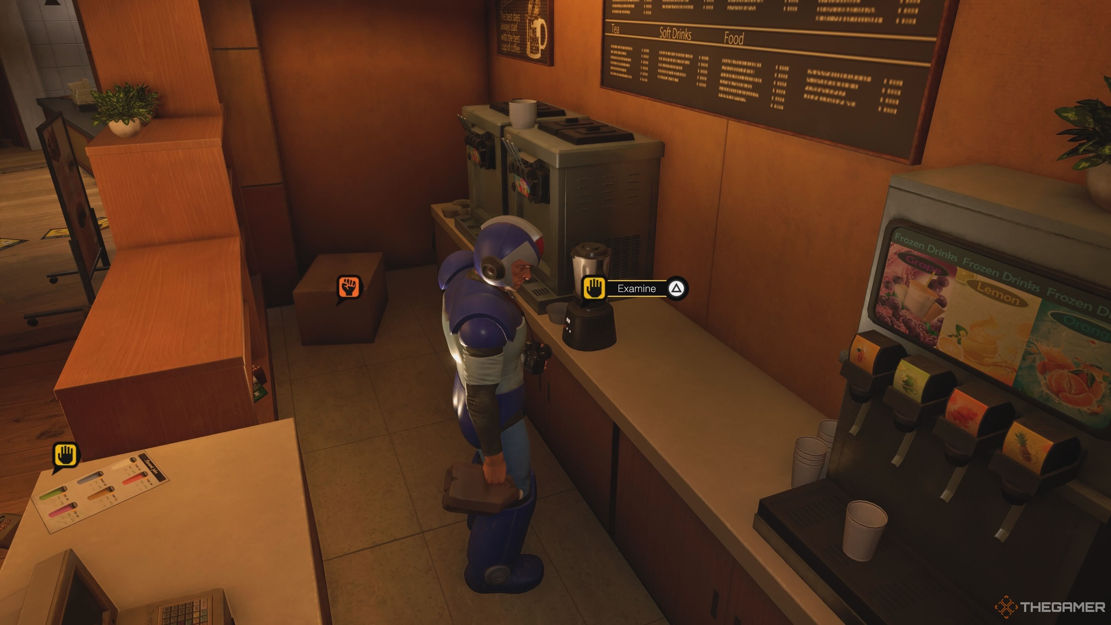The Dark Bean shop Blender in Dead Rising Deluxe Remaster.