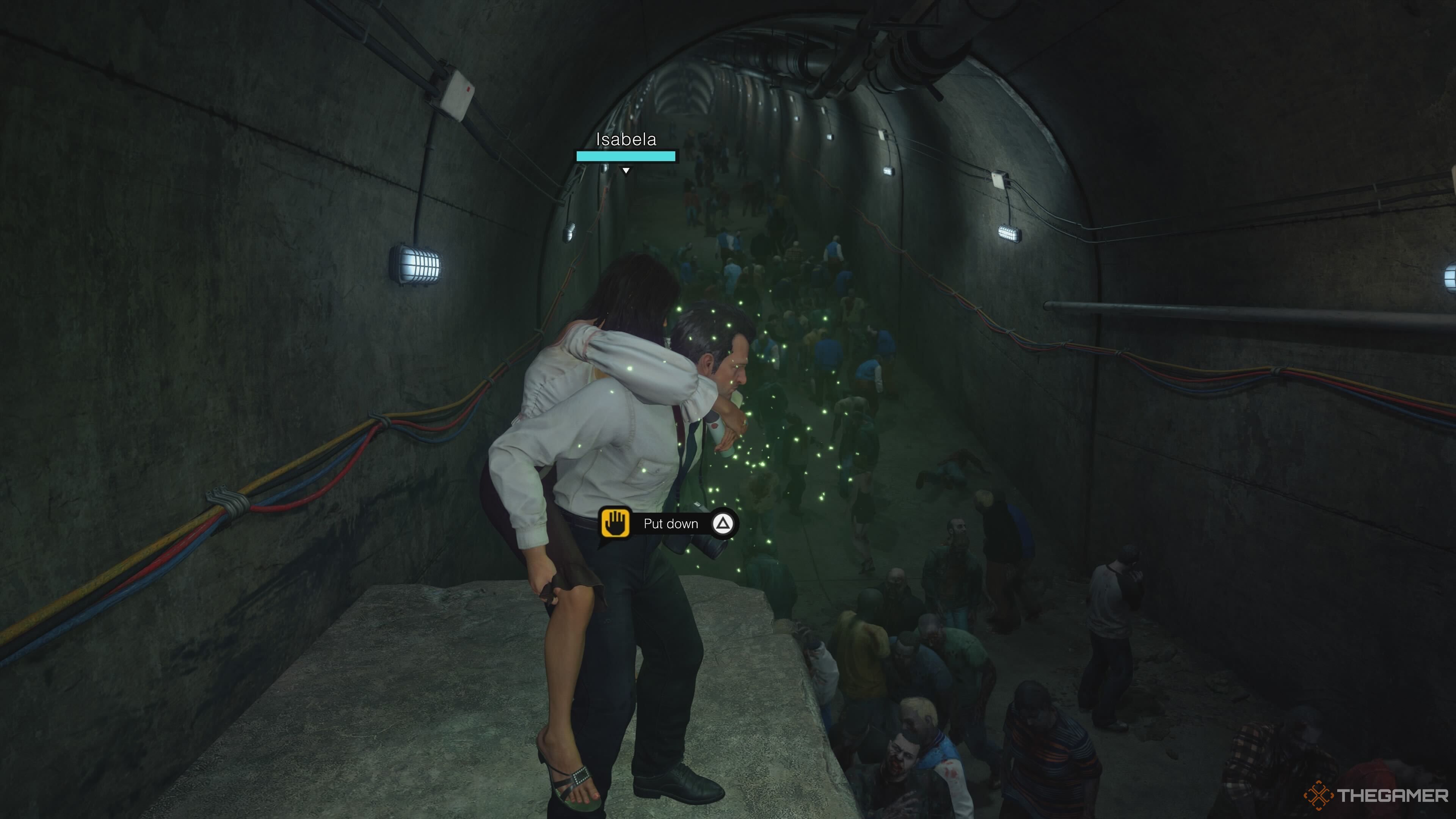 Frank calling Isabela in Dead Rising Deluxe Remaster's Overtime Mode.