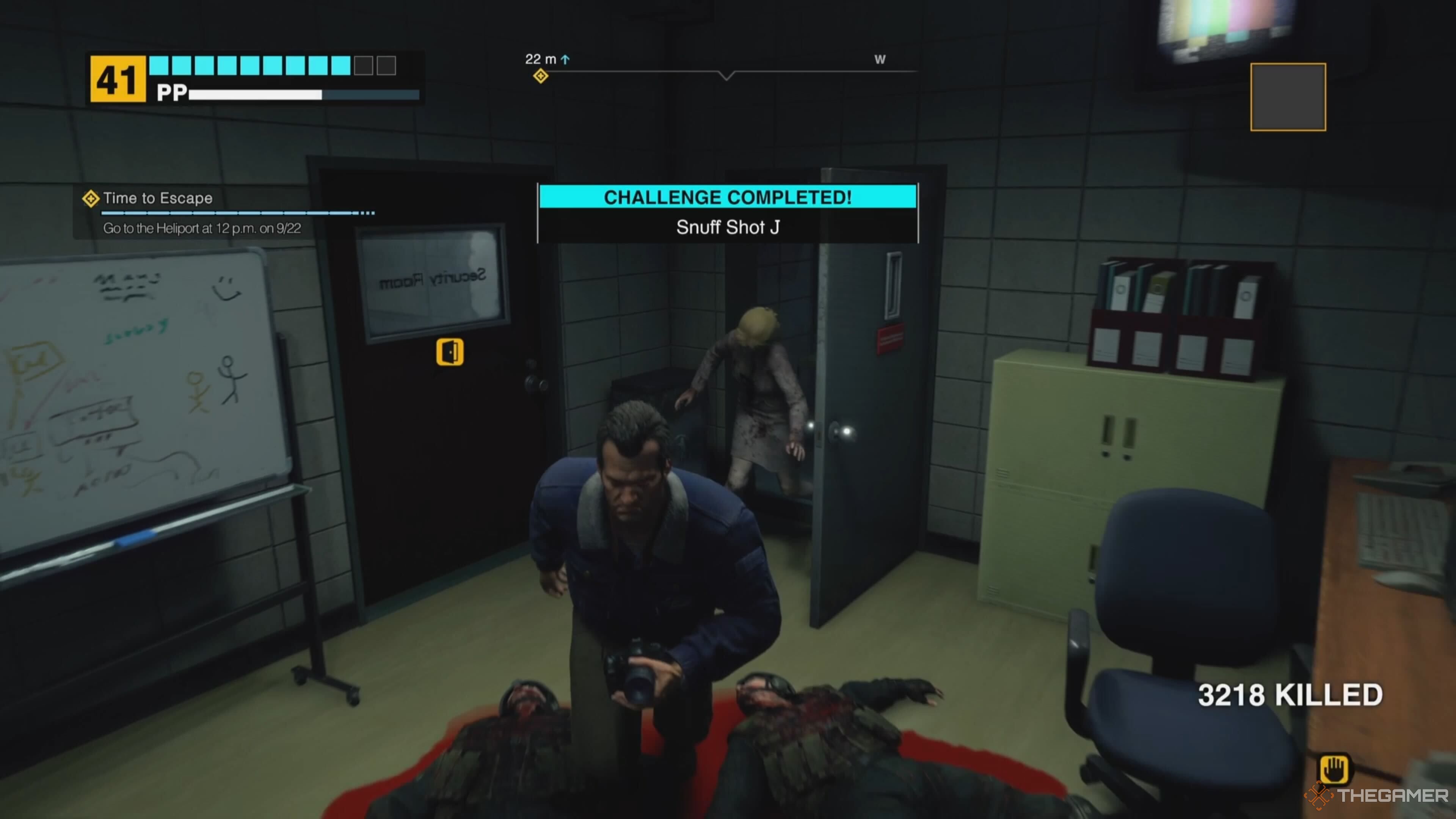 Snuff Shot J in Dead Rising Deluxe Remaster.