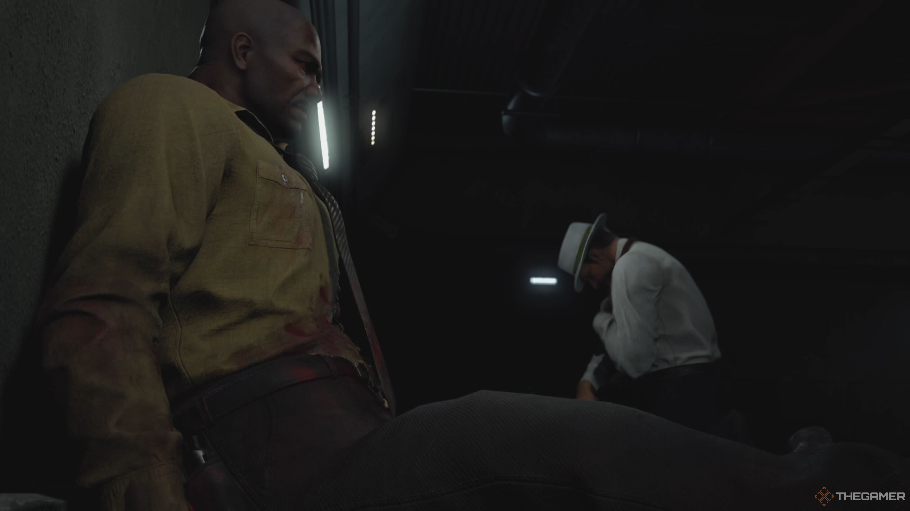 Brad Garrison dying in Dead Rising Deluxe Remaster.