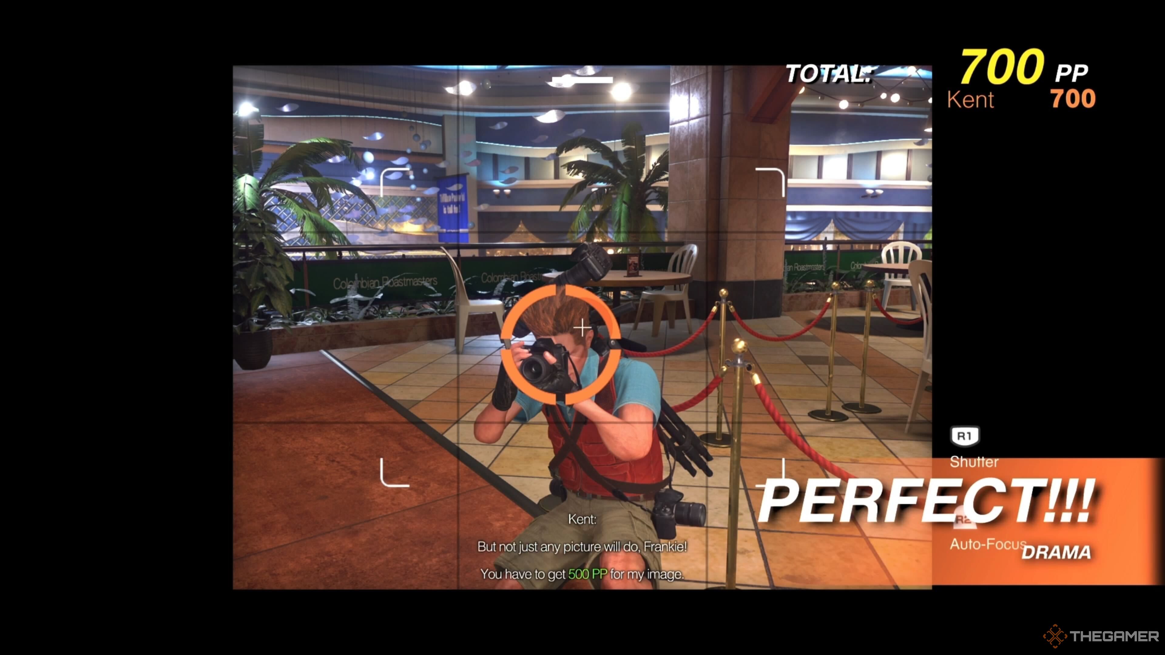 Kent Swanson with his camera in Dead Rising Deluxe Remaster.