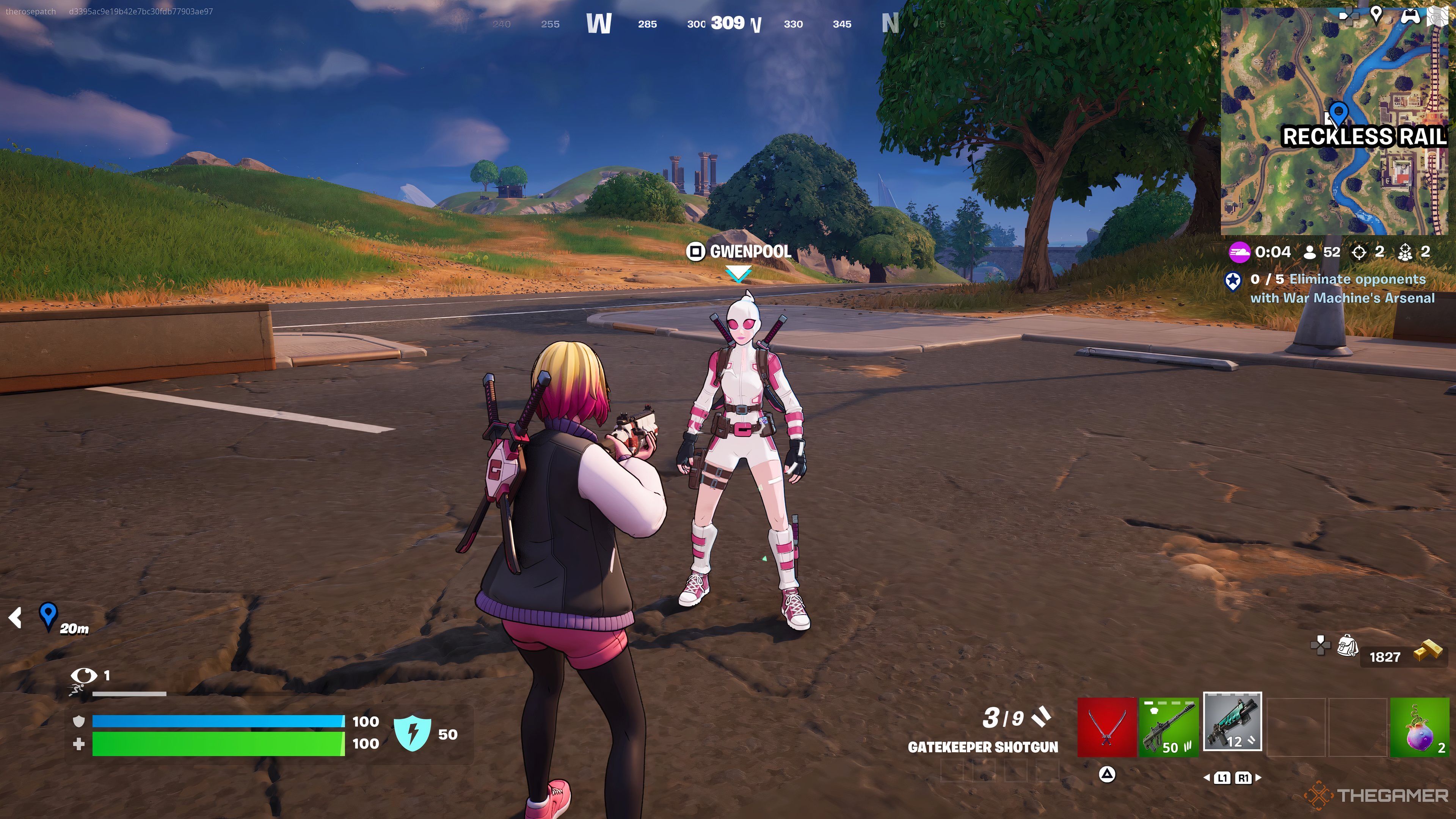 Gwenpool In Fortnite Chapter 5 Season 4.