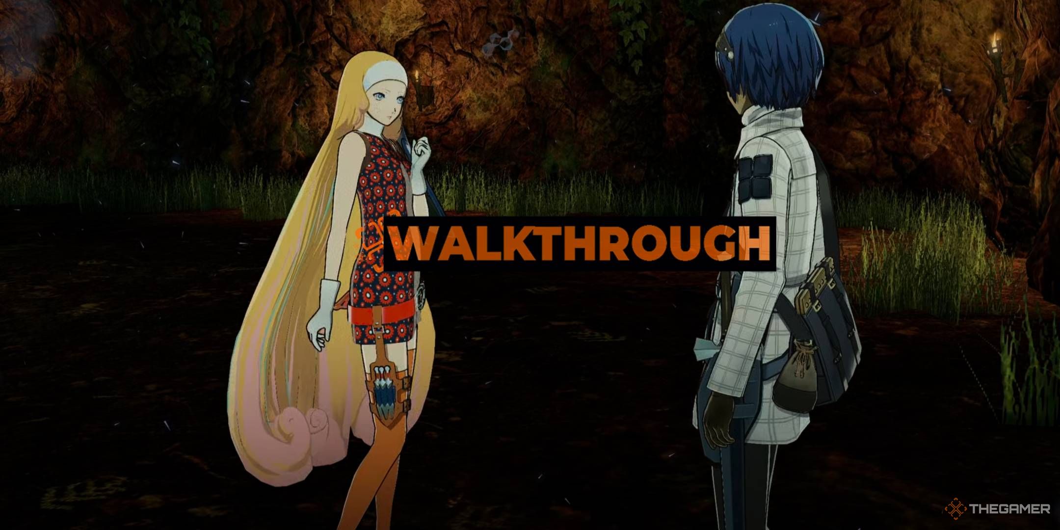 Junah and the protagonist at Orbwise Path in Metaphor.