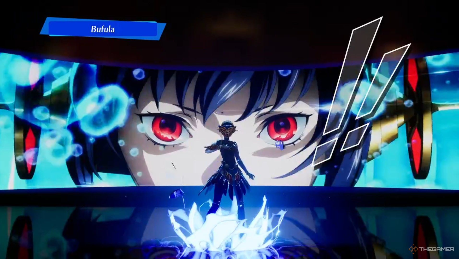 Metis using Bufula in Persona 3 Reload Episode Aigis.
