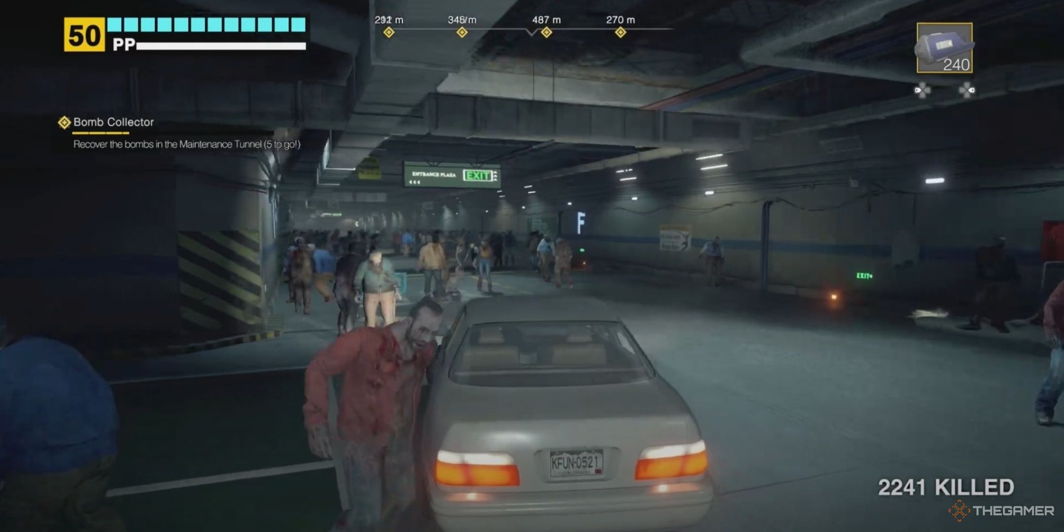 The maintenance tunnels in Dead Rising Deluxe Remaster. 