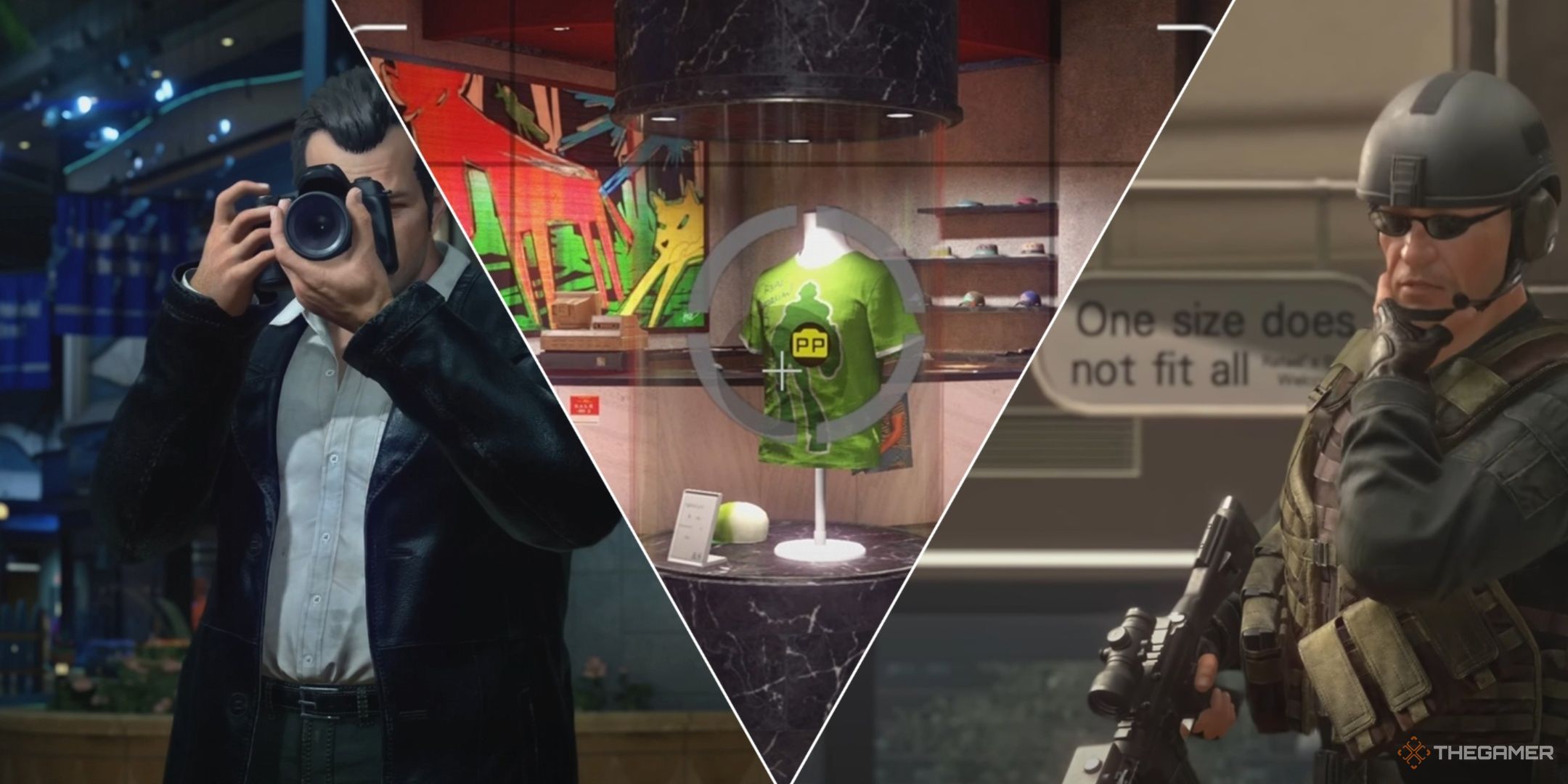 A collage of characters such as Frank West and a Solider from Dead Rising Deluxe Remaster.