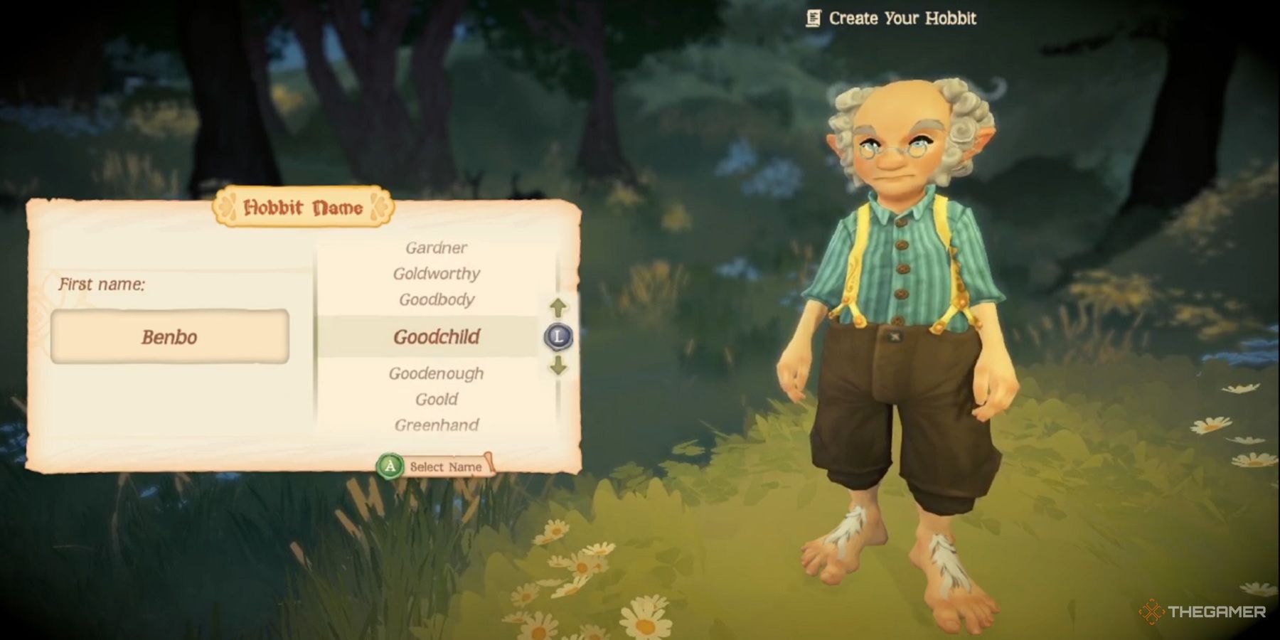 naming your hobbit in lord of the rings tales of the shire
