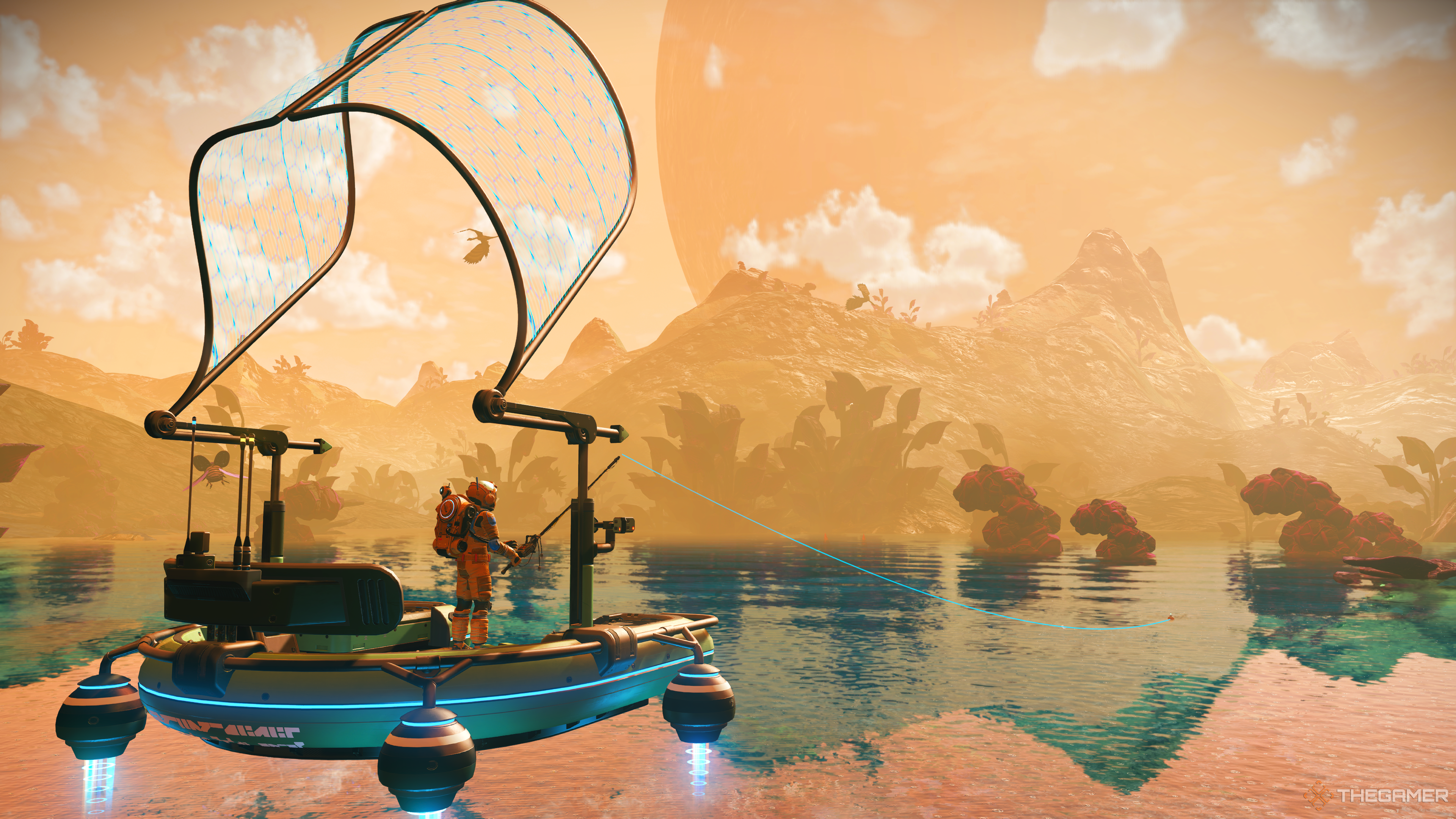 Fishing in No Man's Sky