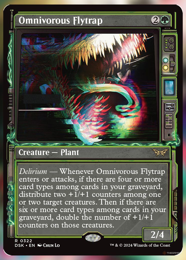 Omnivorous Flytrap paranormal