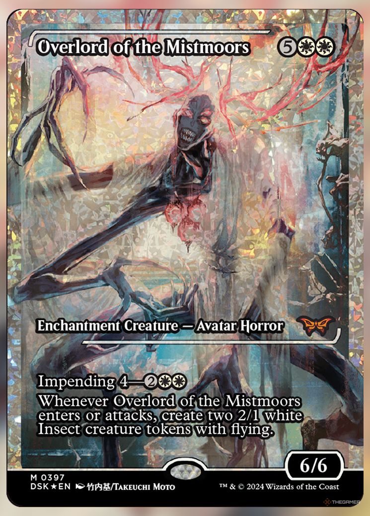 Overlord of the Mistmoors shard foil