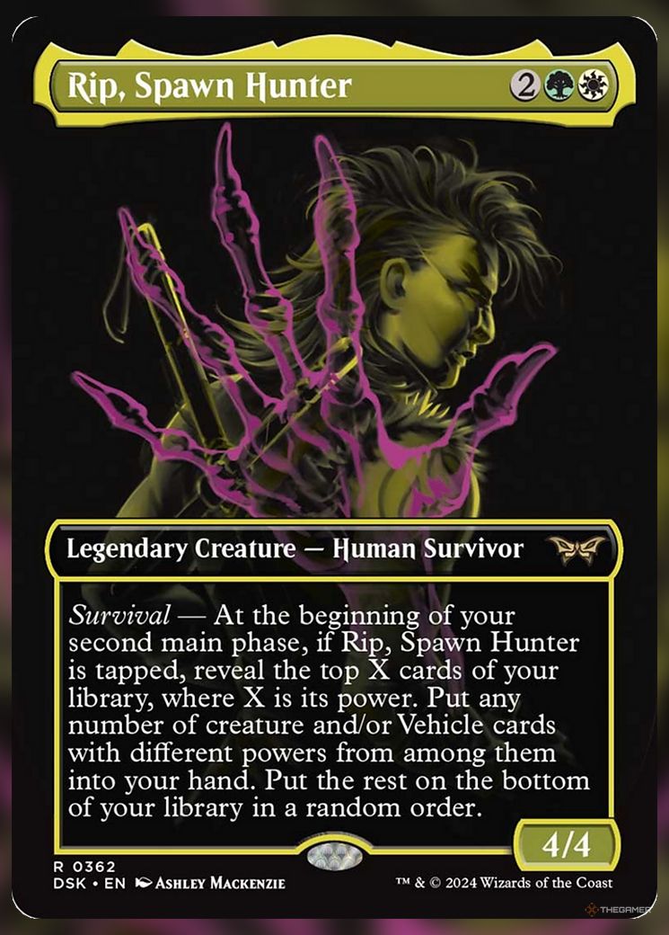 Rip, Spawn Hunter double exposure
