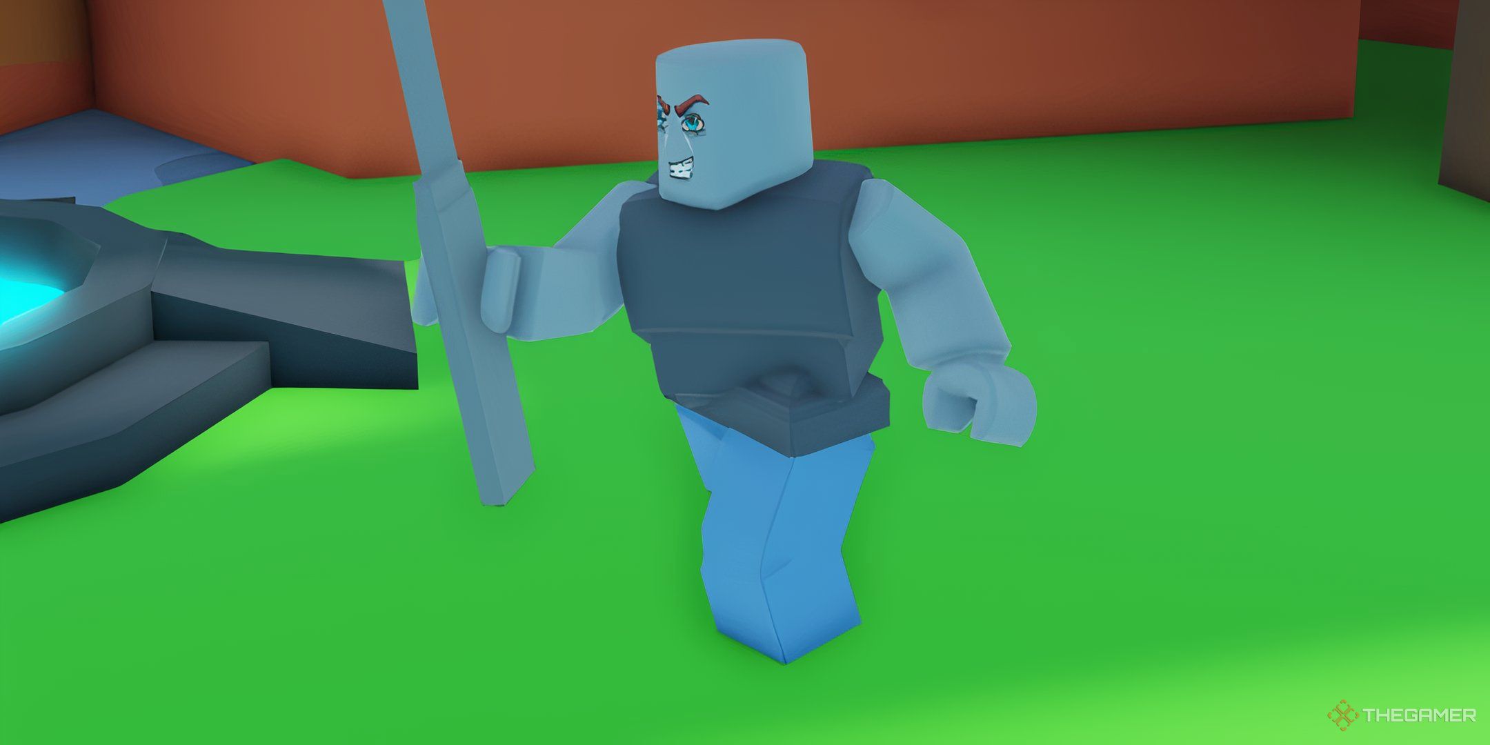 a player in Wrest Your Sword on Roblox