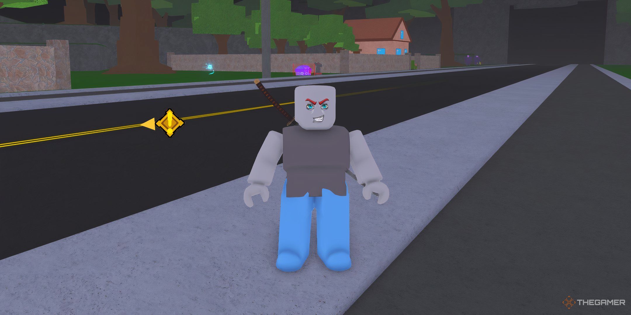 a player in Lost Souls on Roblox