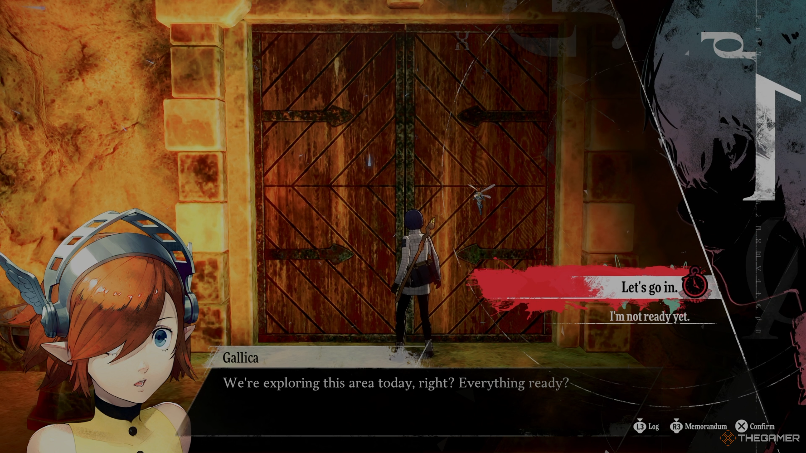 Entering Man-Eater's Grotto in Metaphor: ReFantazio.