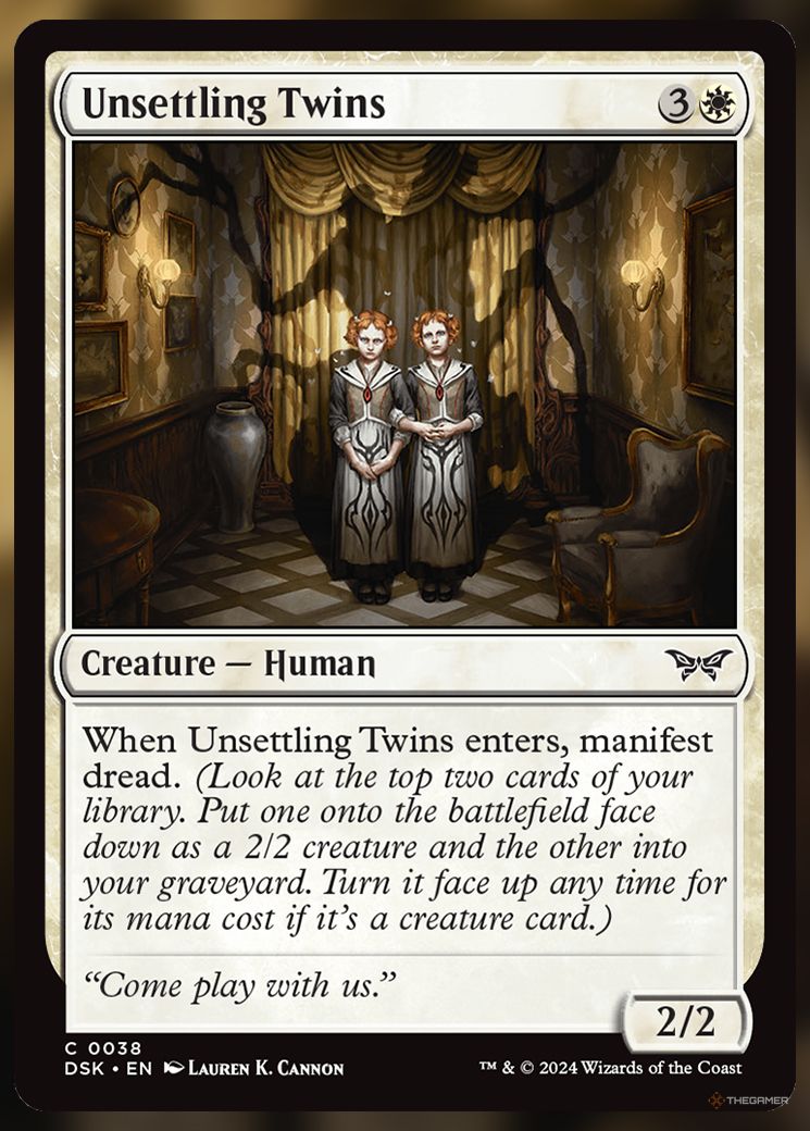 Unsettling Twins