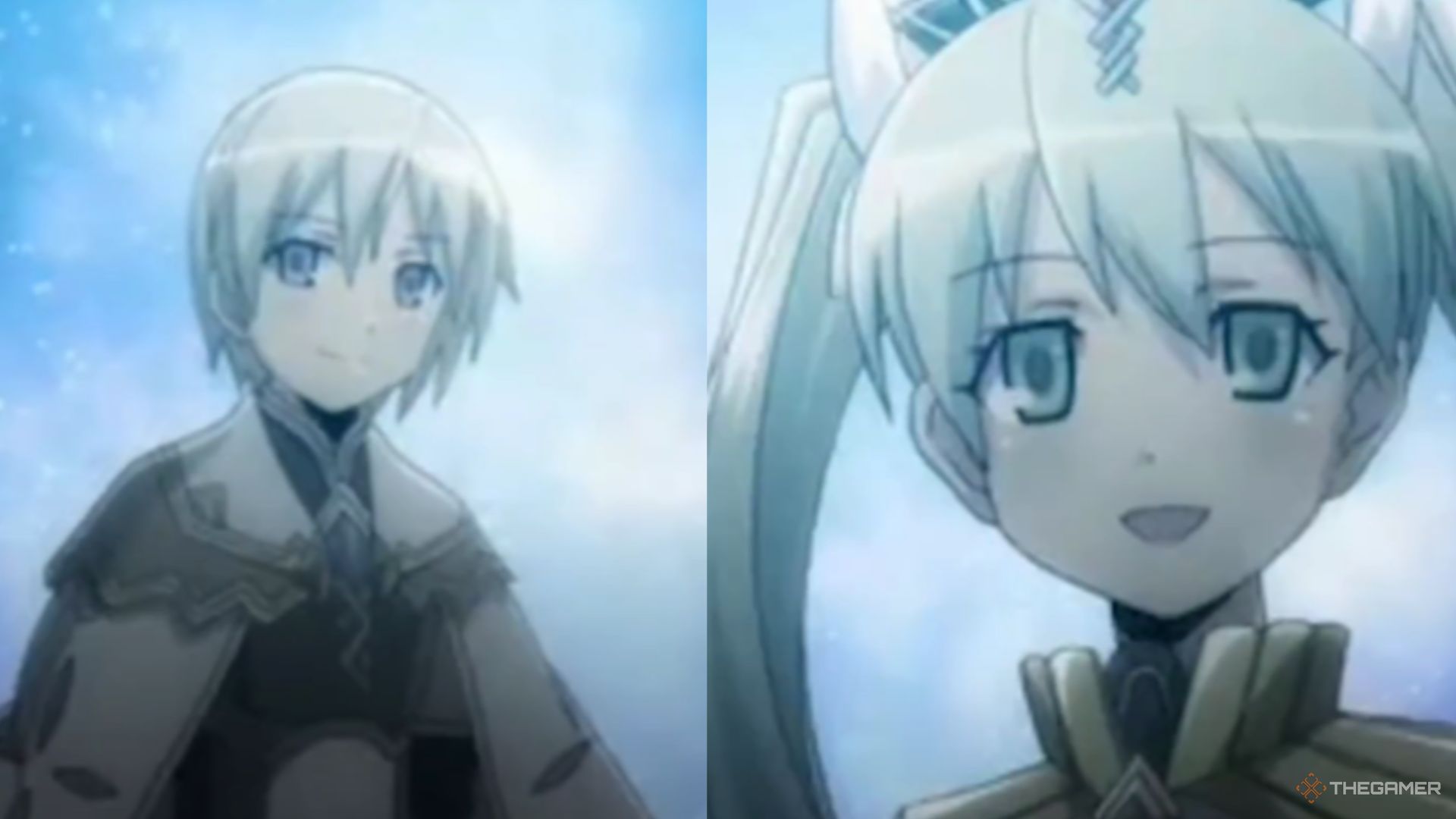 Lest and Frey are shown in Rune Factory 4 opening.