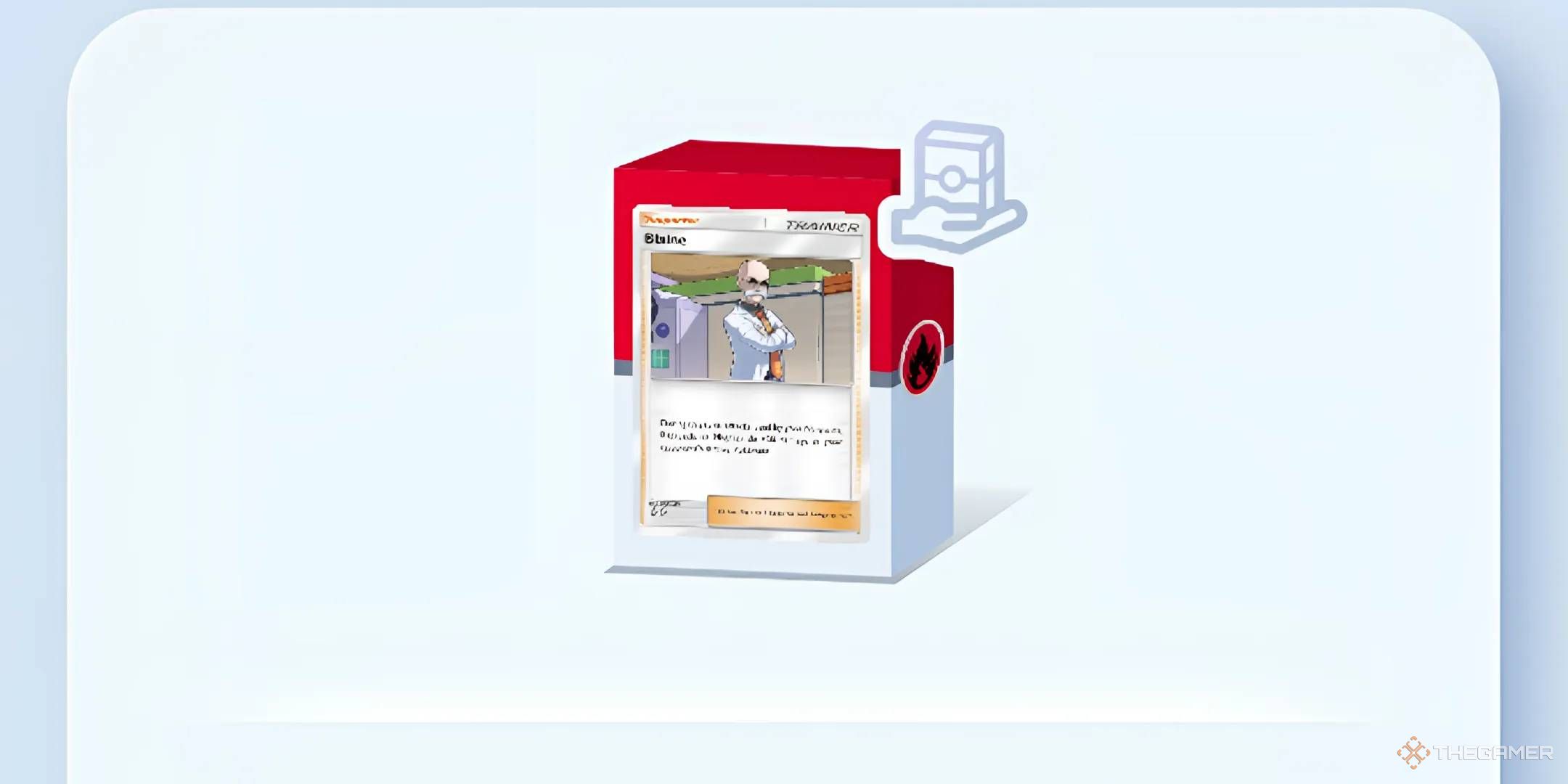 The Blaine Rental Deck box image from Pokemon TCG Pocket. 