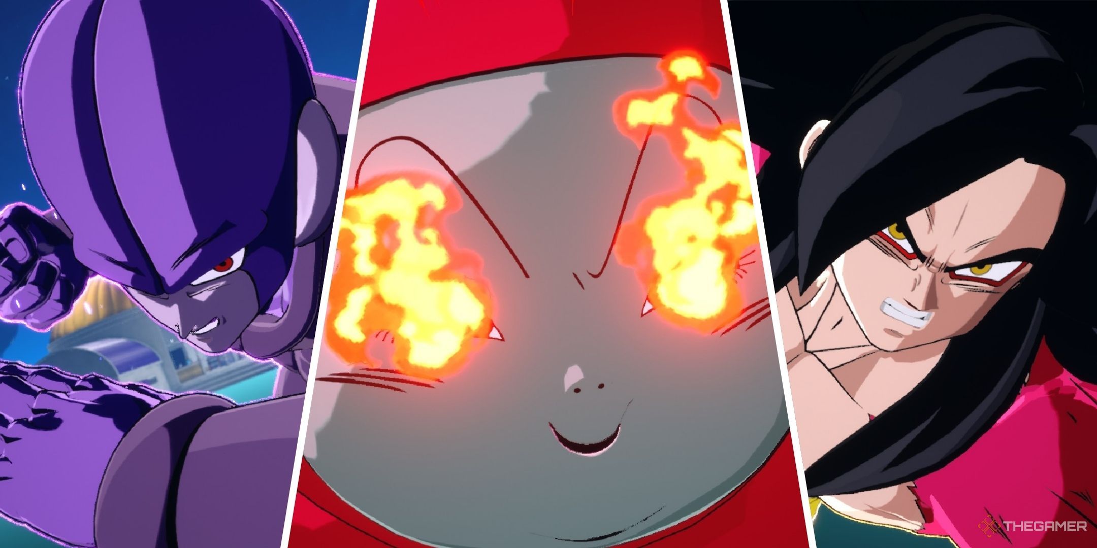 Dragon Ball Sparking Zero image showing Hit, Ribrianne and Goku.