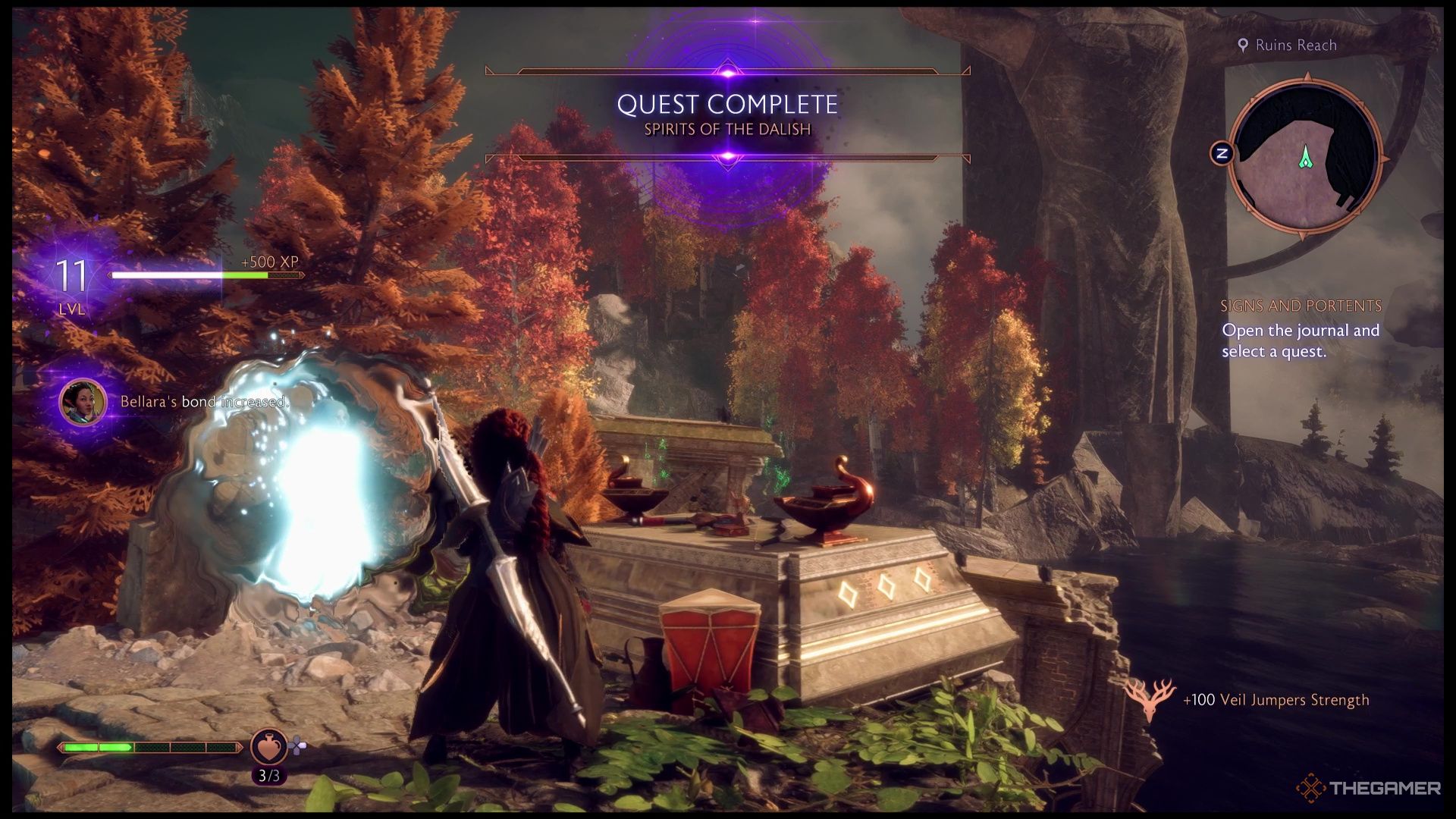 The Spirits Of The Dalish Rewards in Dragon Age: The Veilguard.