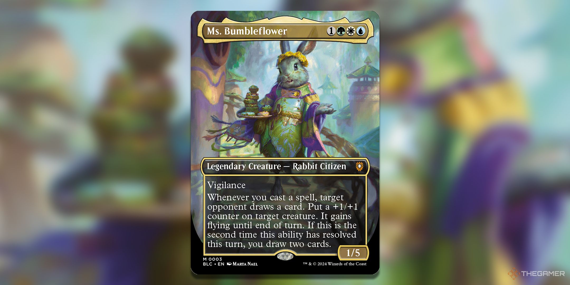 Ms Bumbleflower MTG Card.