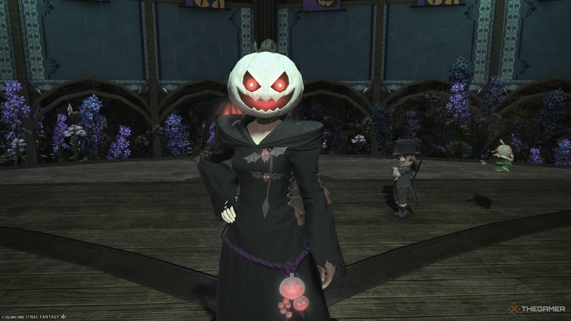Pumpkin-headed Apparition in Final Fantasy 14.