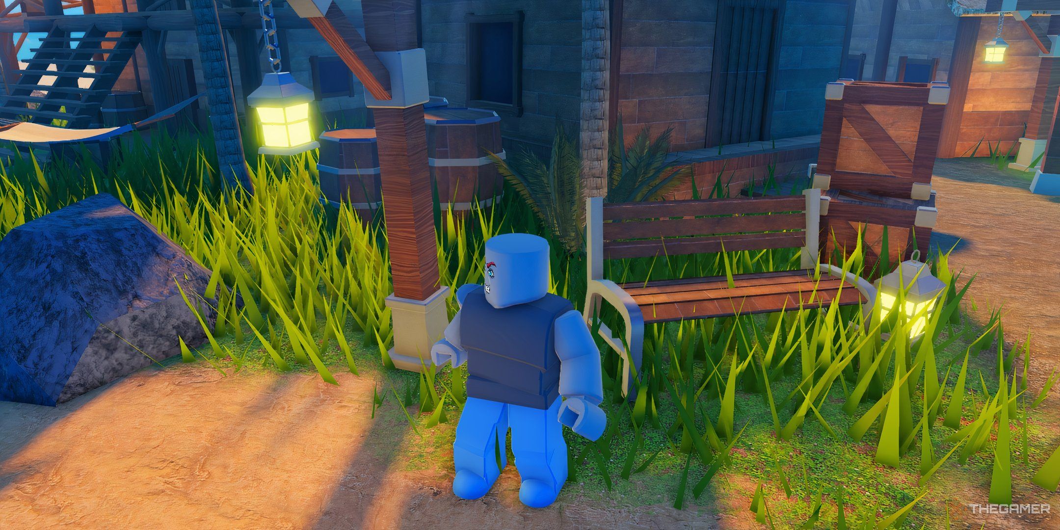 a player in Drone Simulator on Roblox