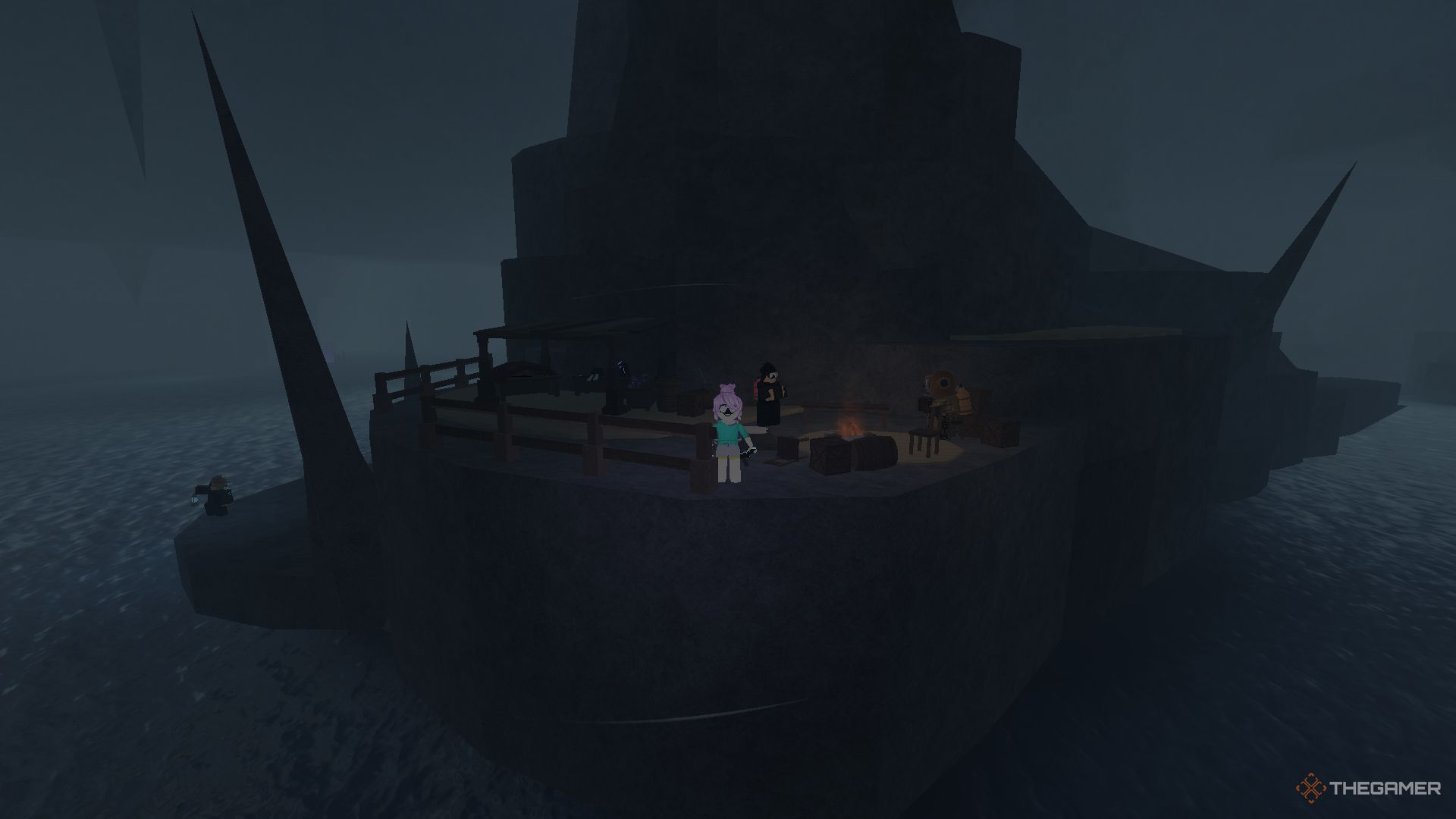 The Desolate Pocket in Desolate Deep in Fisch on Roblox. 