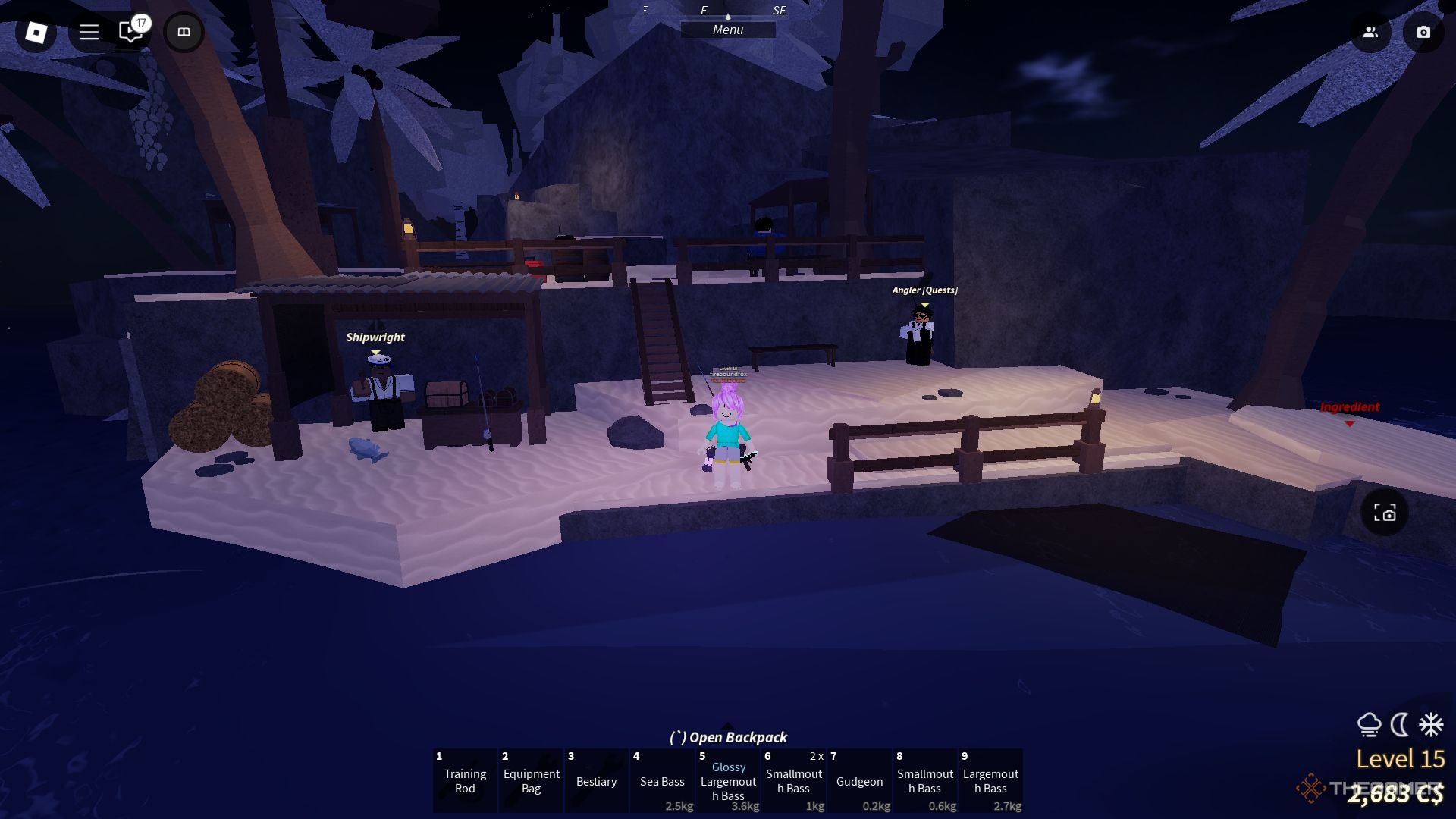 Terrapin Island in Fisch on Roblox.
