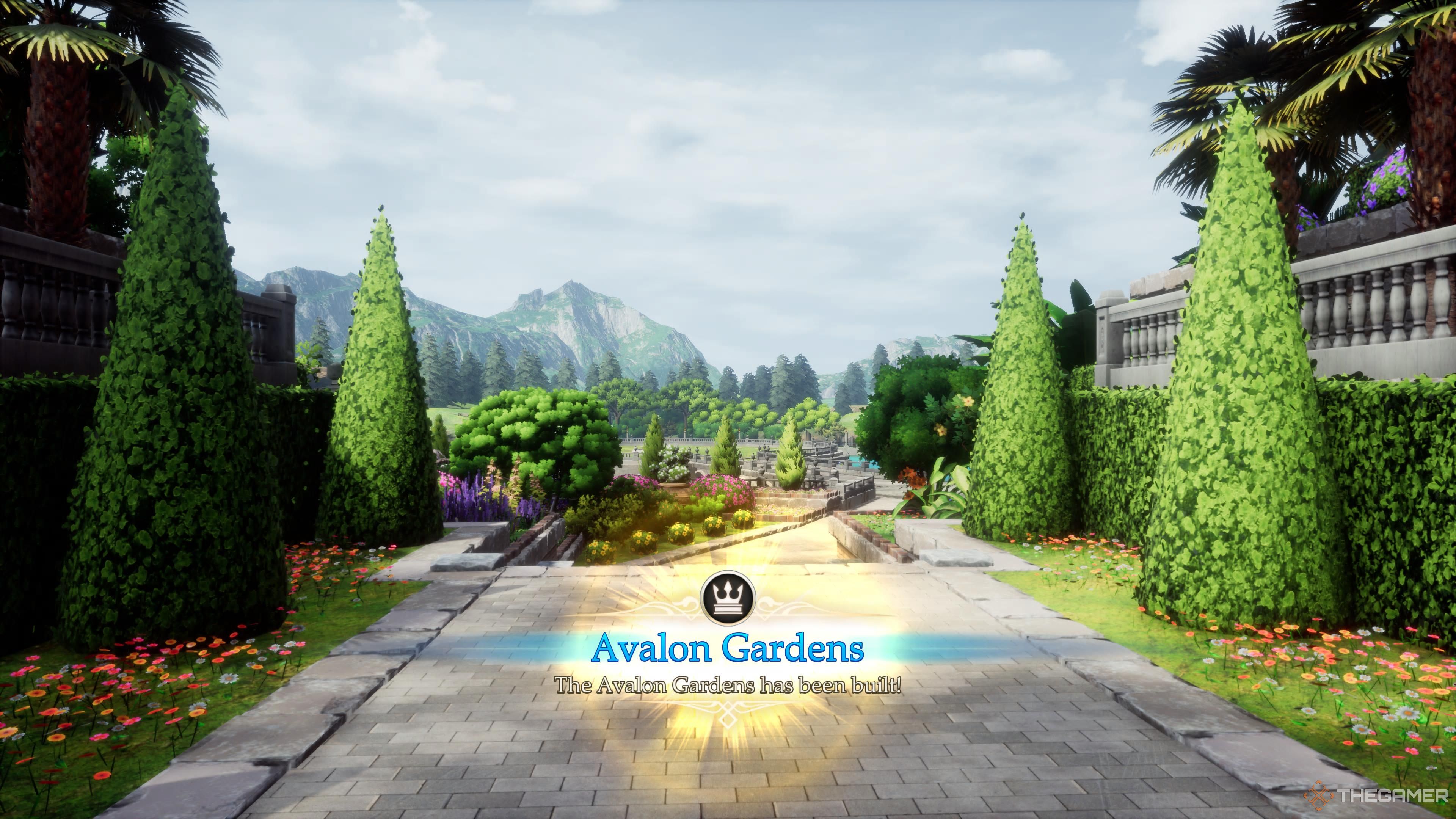the first view of Avalon Gardens in Romancing Saga 2: Revenge of the Seven.
