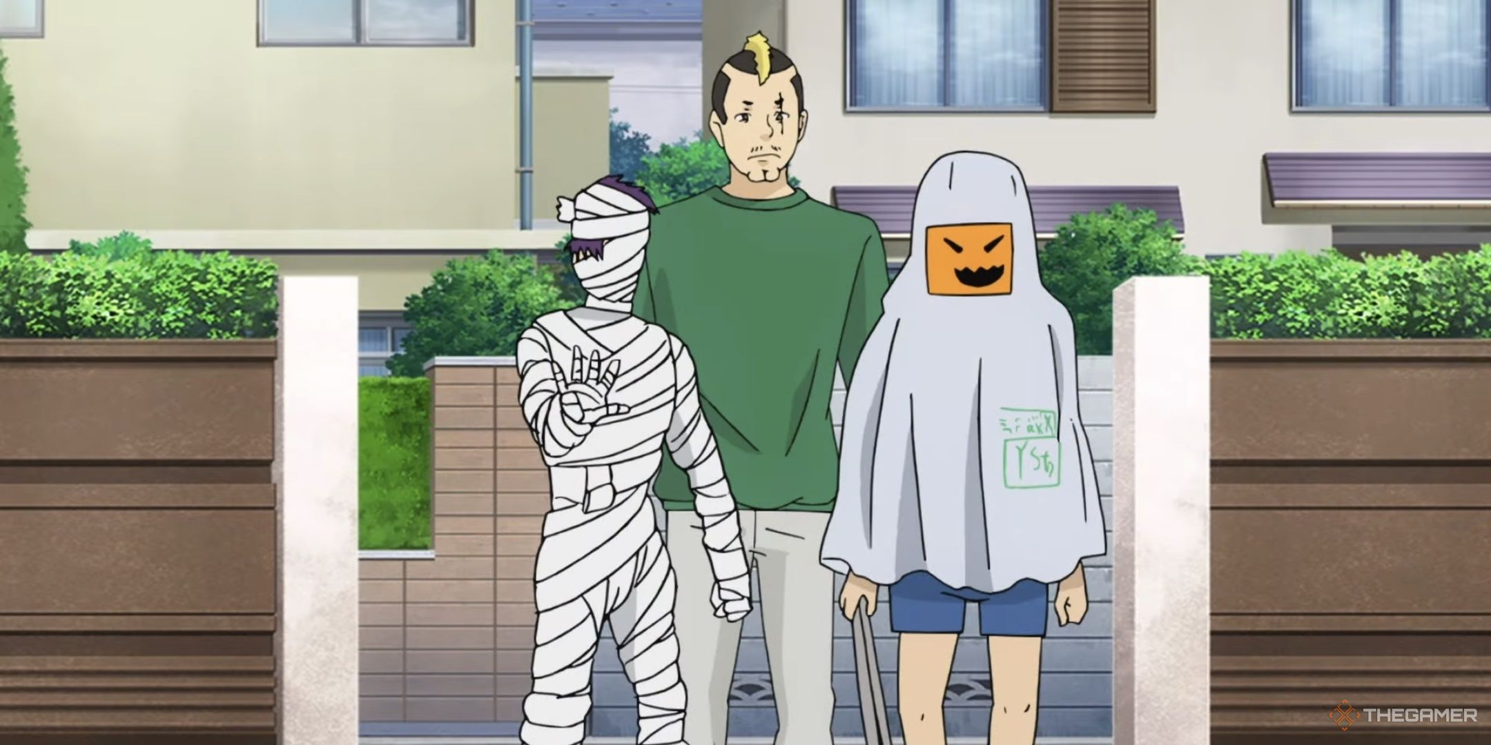 Saki K and Friends failing at getting their Halloween costumes right.