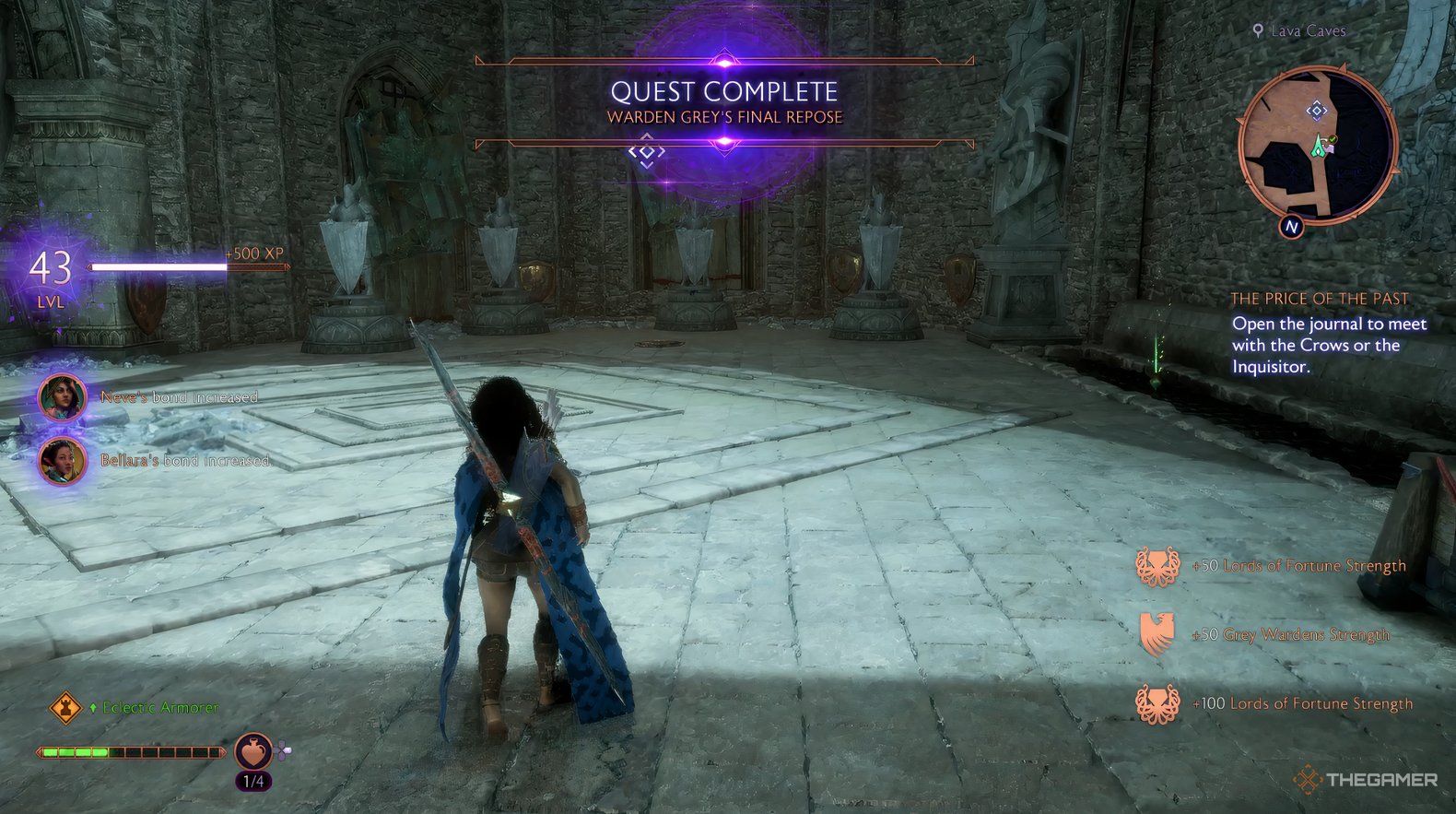 Warden Greys Final Repose Rewards in Dragon Age The Veilguard