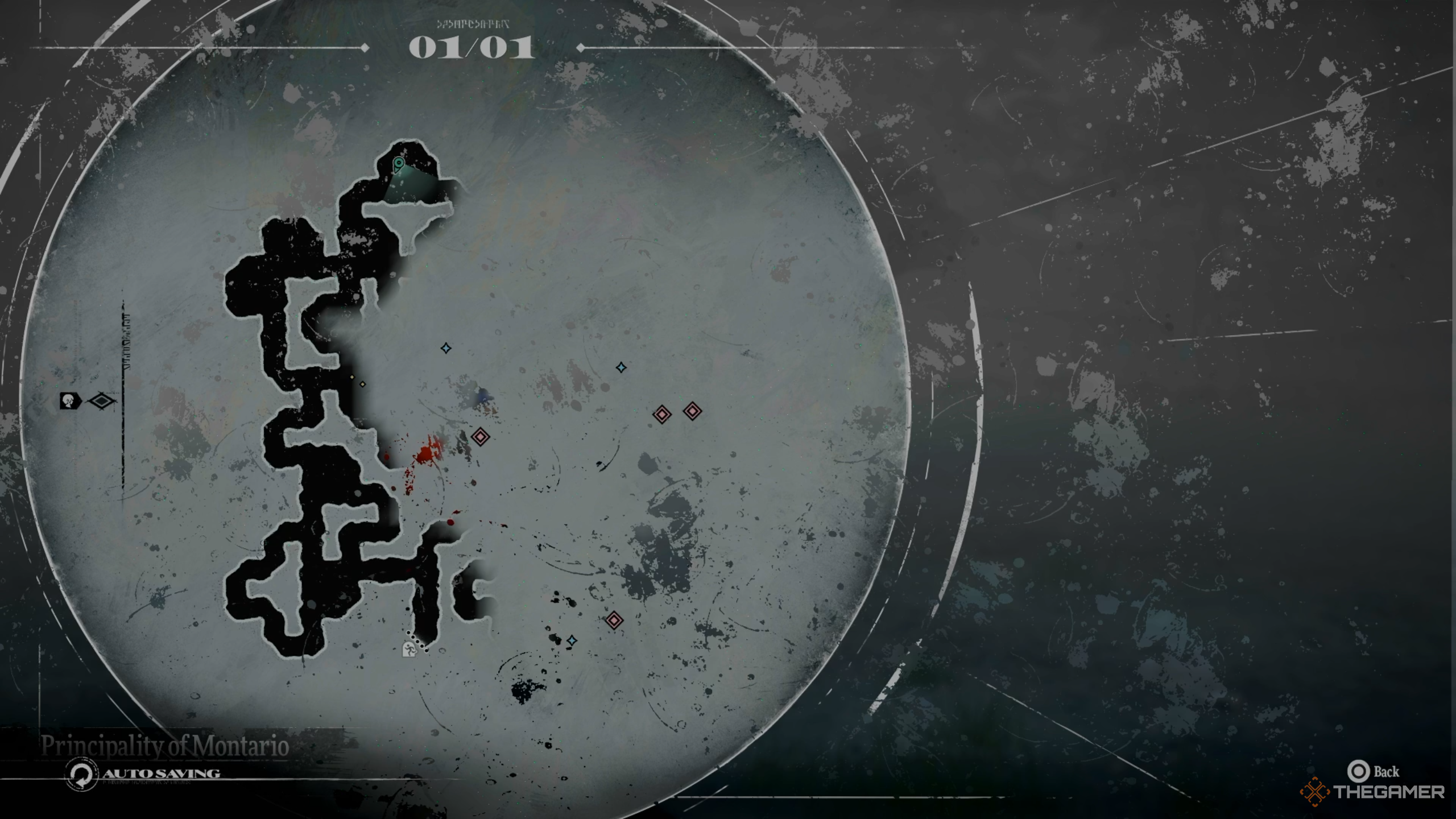 Metaphor: ReFantazio Everfrost Forest Map.