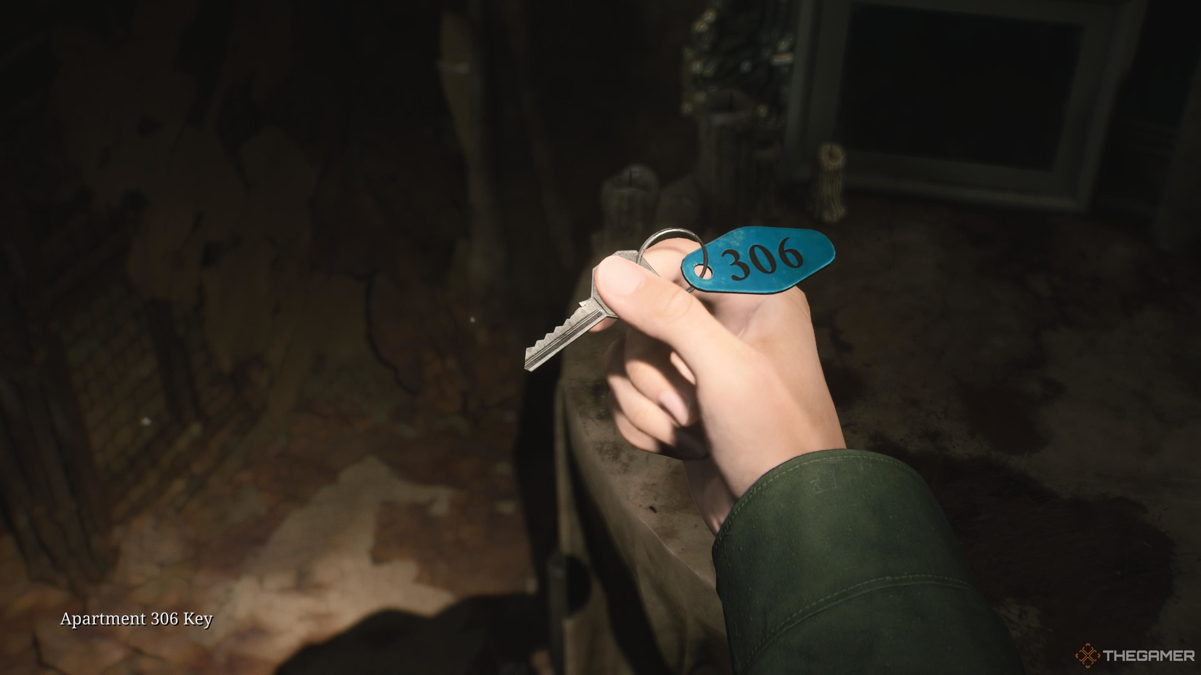 Silent Hill 2. Blue Creek Apartments. Apartment 306 key.