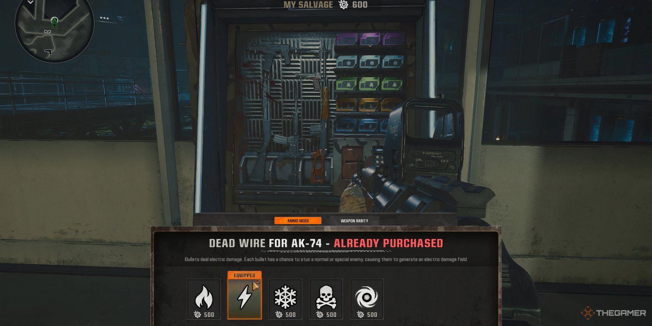 Standing in front of the Arsenal Machine at Terminus in Call Of Duty Black Ops 6 Zombies.