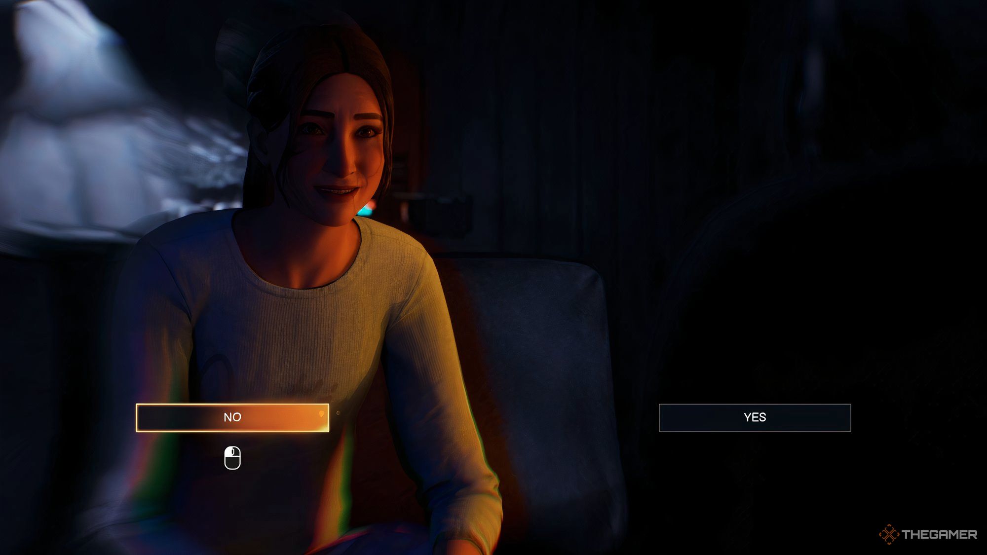 Safi Is Sitting Across From Max In Her Home In Life Is Strange Double Exposure.
