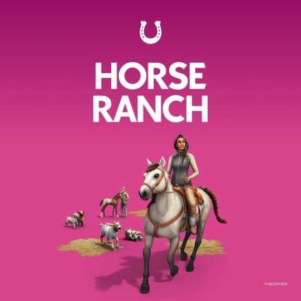 TS4 Pack Art Horse Ranch Expansion