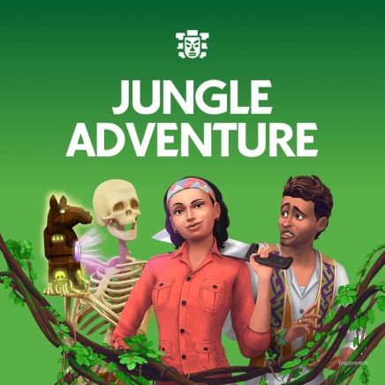 TS4 Pack Art Jungle Adventure Game Pack