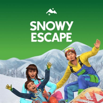 TS4 Pack Art Snowy Escape Expansion