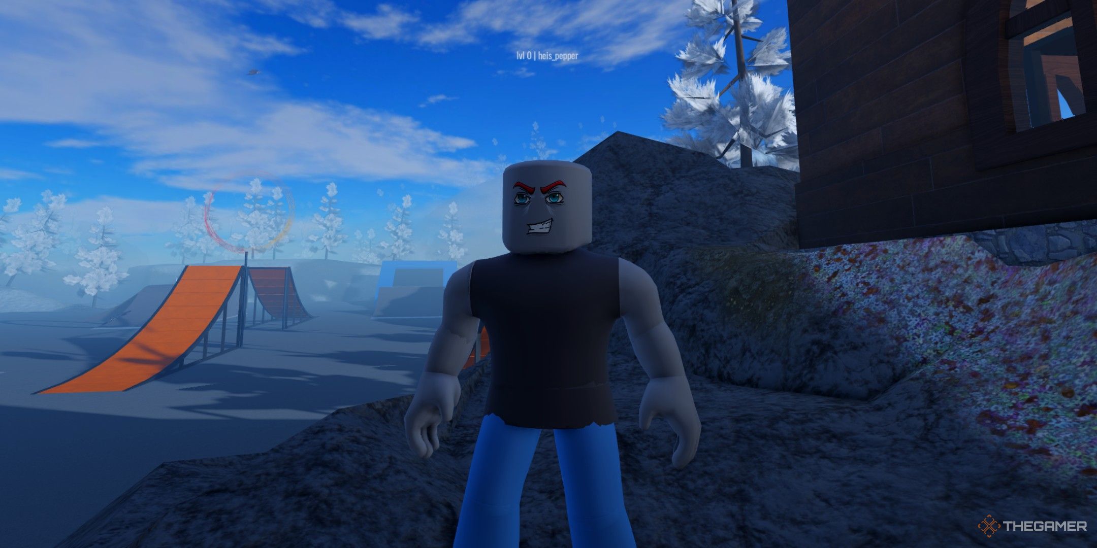 a player in GreenPeak on Roblox