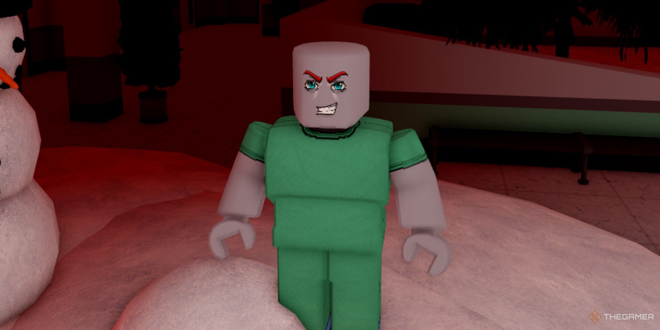 a player in Asylum Life on Roblox