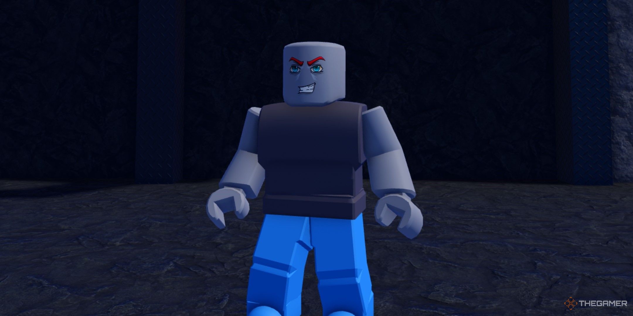 a player in Nightmare Clash on Roblox