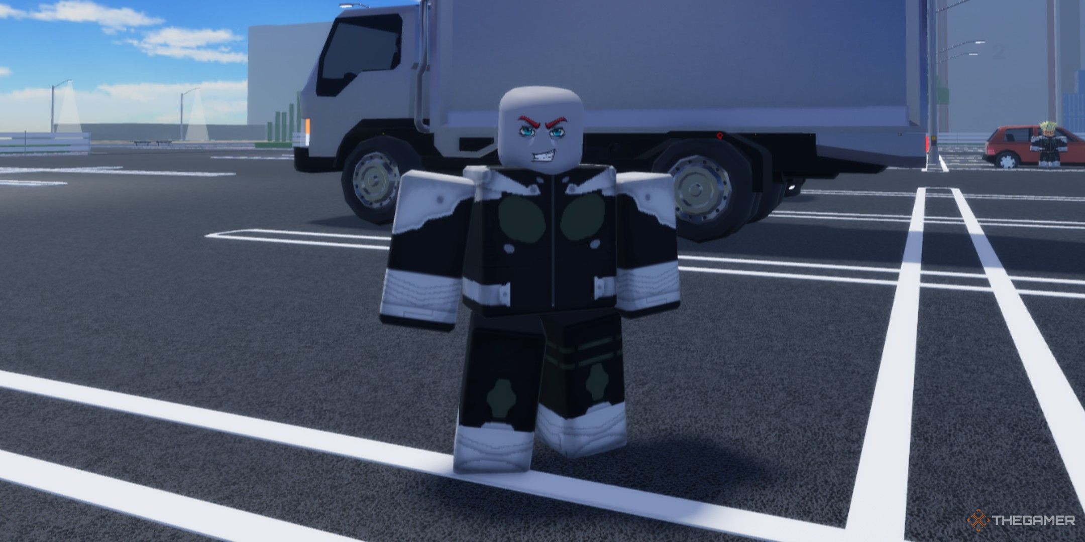 a player in Beast Force on Roblox