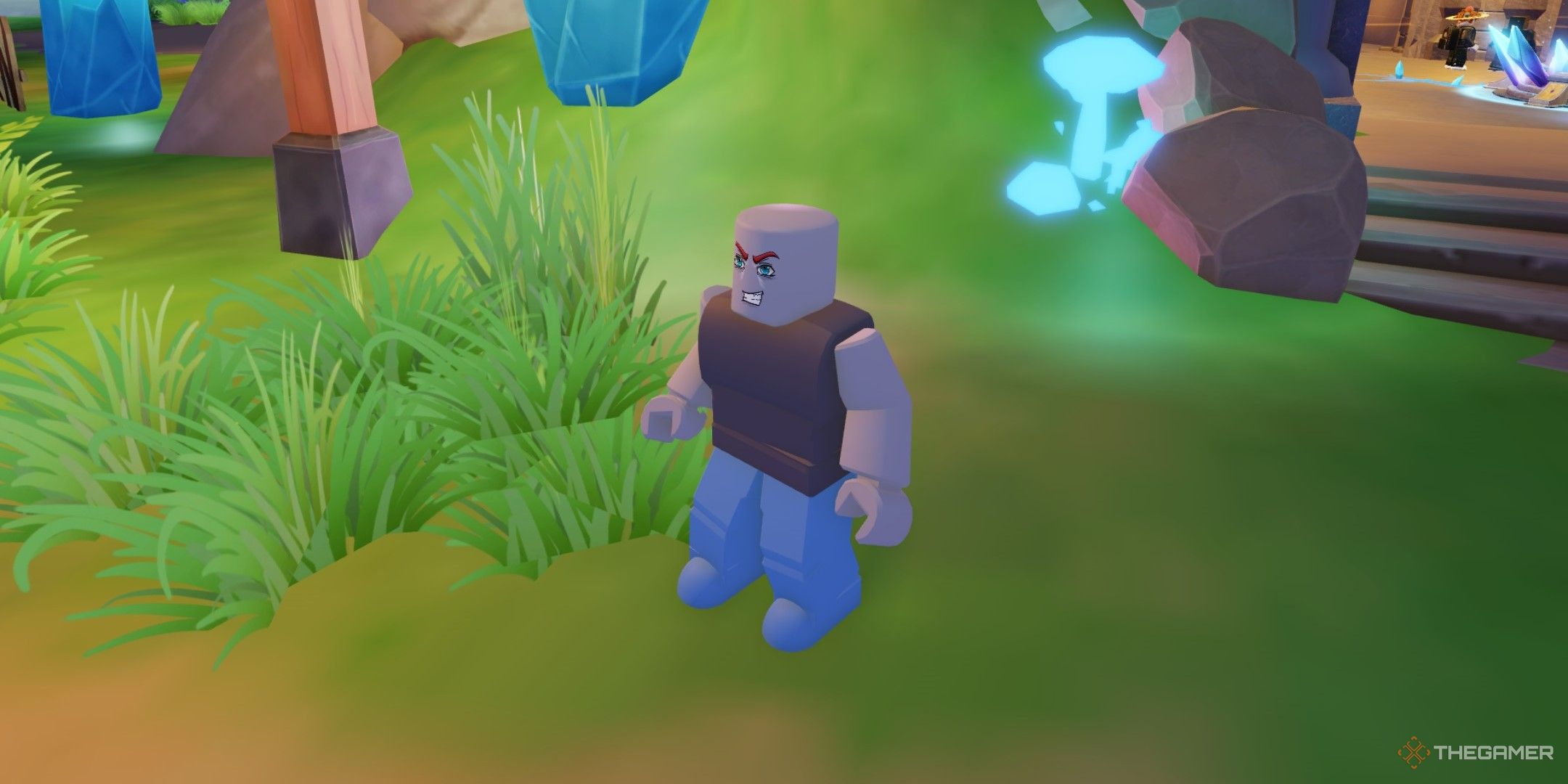 a player in Anime Fantasy Kingdom on Roblox