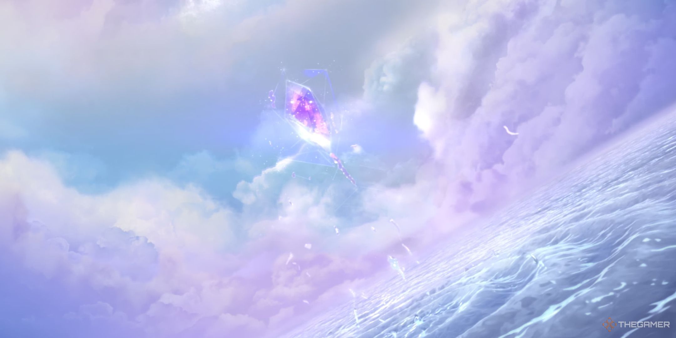 The Resonance animation shows an obtained item hidden in a crystal in Infinity Nikki.