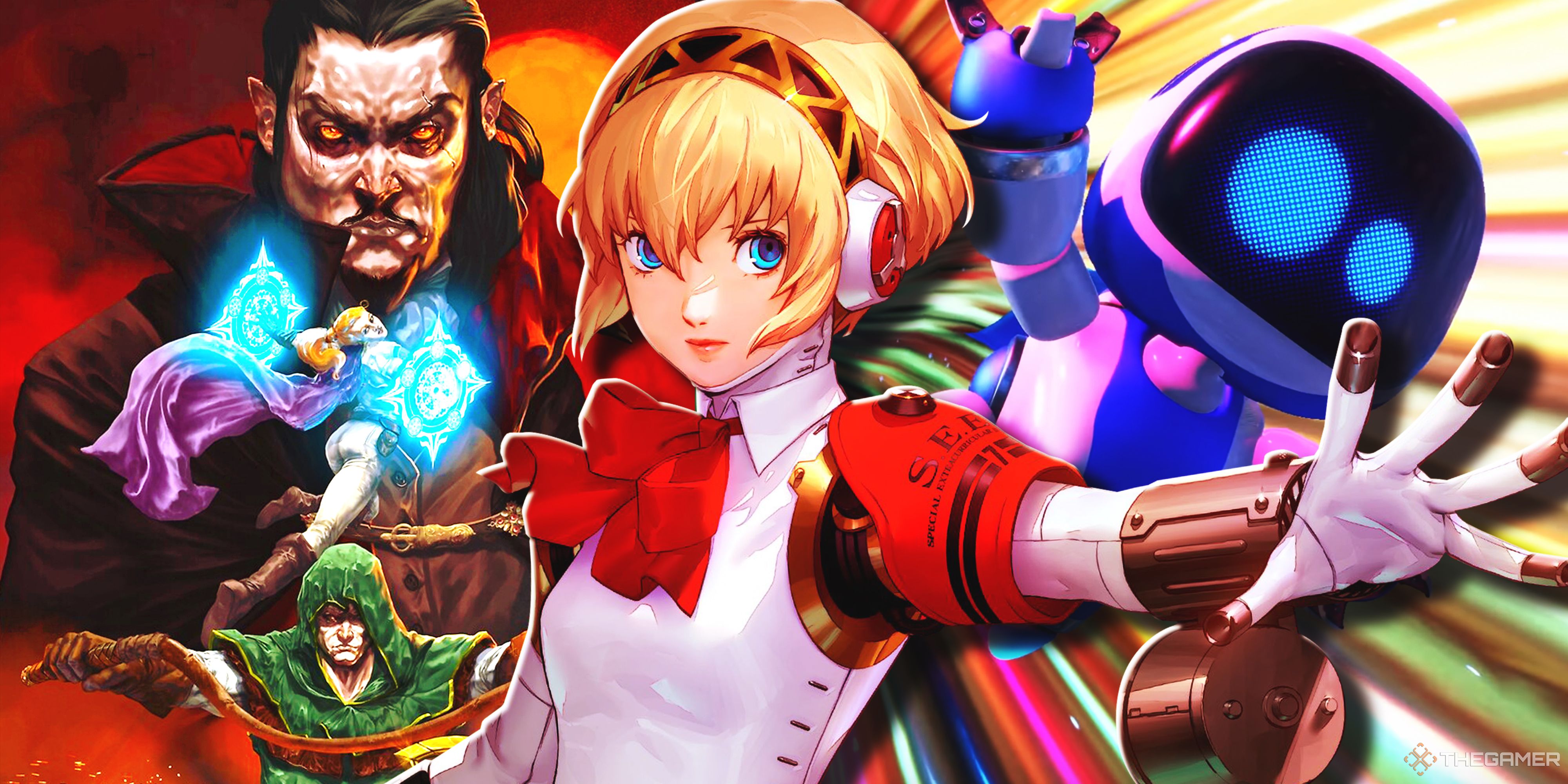 Vampire Survivors, Persona 3: Reload and Astro Bot.