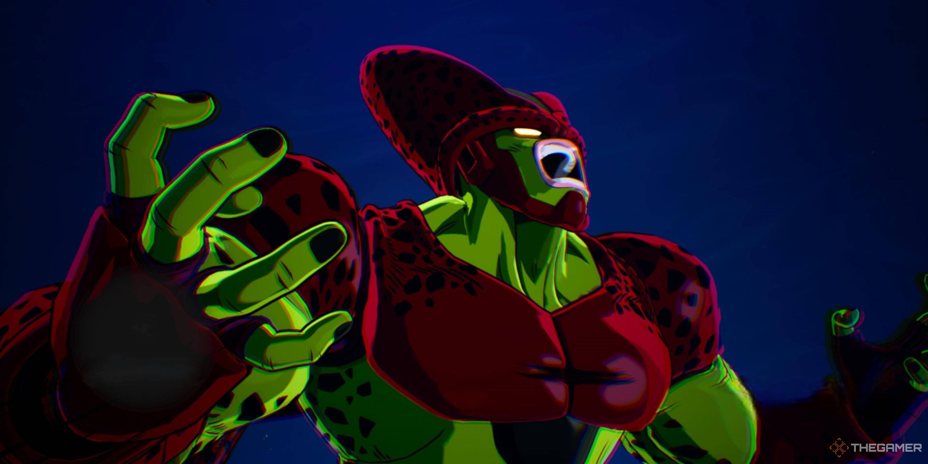 Cell Max roaring in Dragon Ball Sparking Zero.