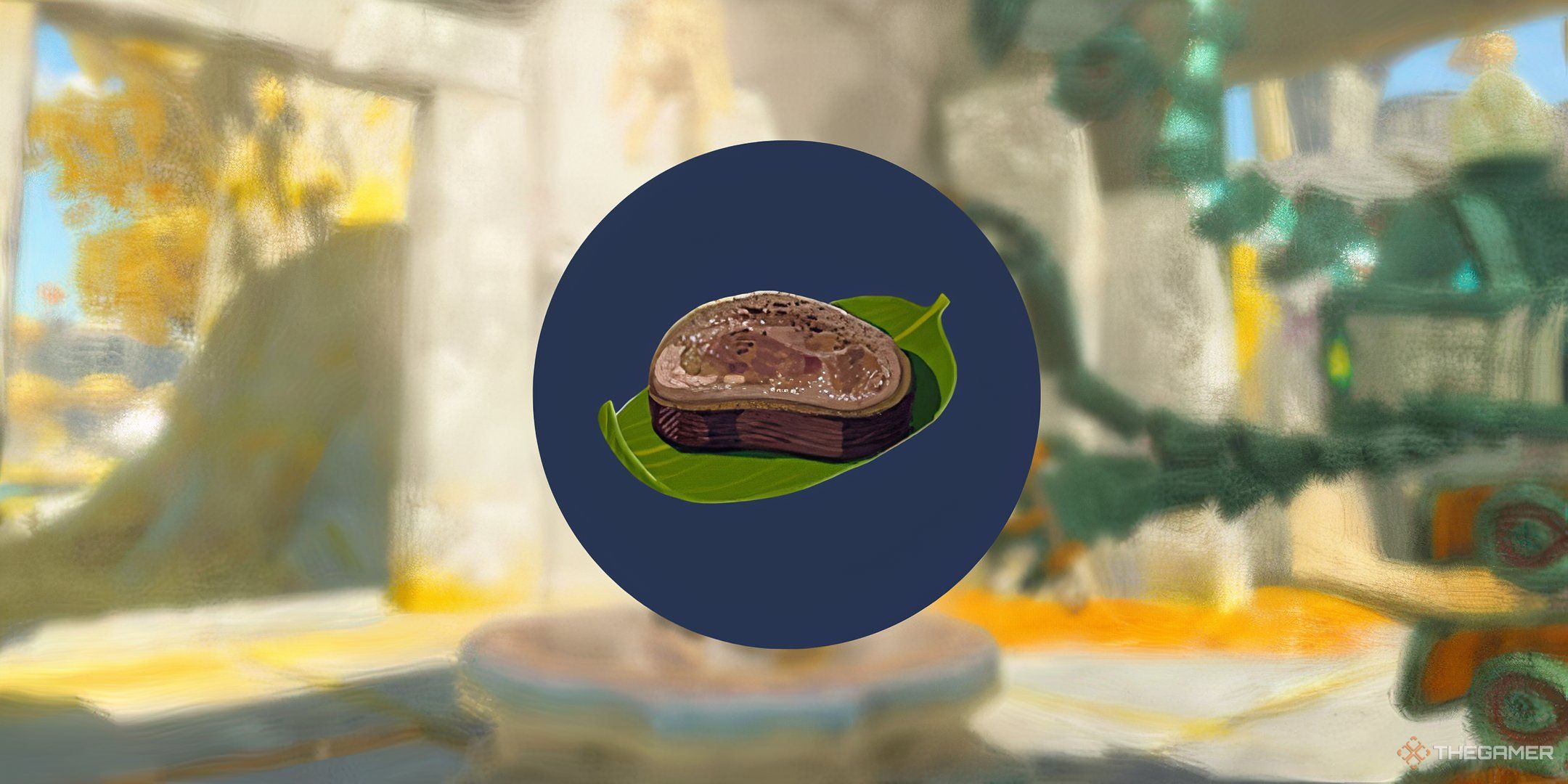 The steamed meat recipe in TOTK. 