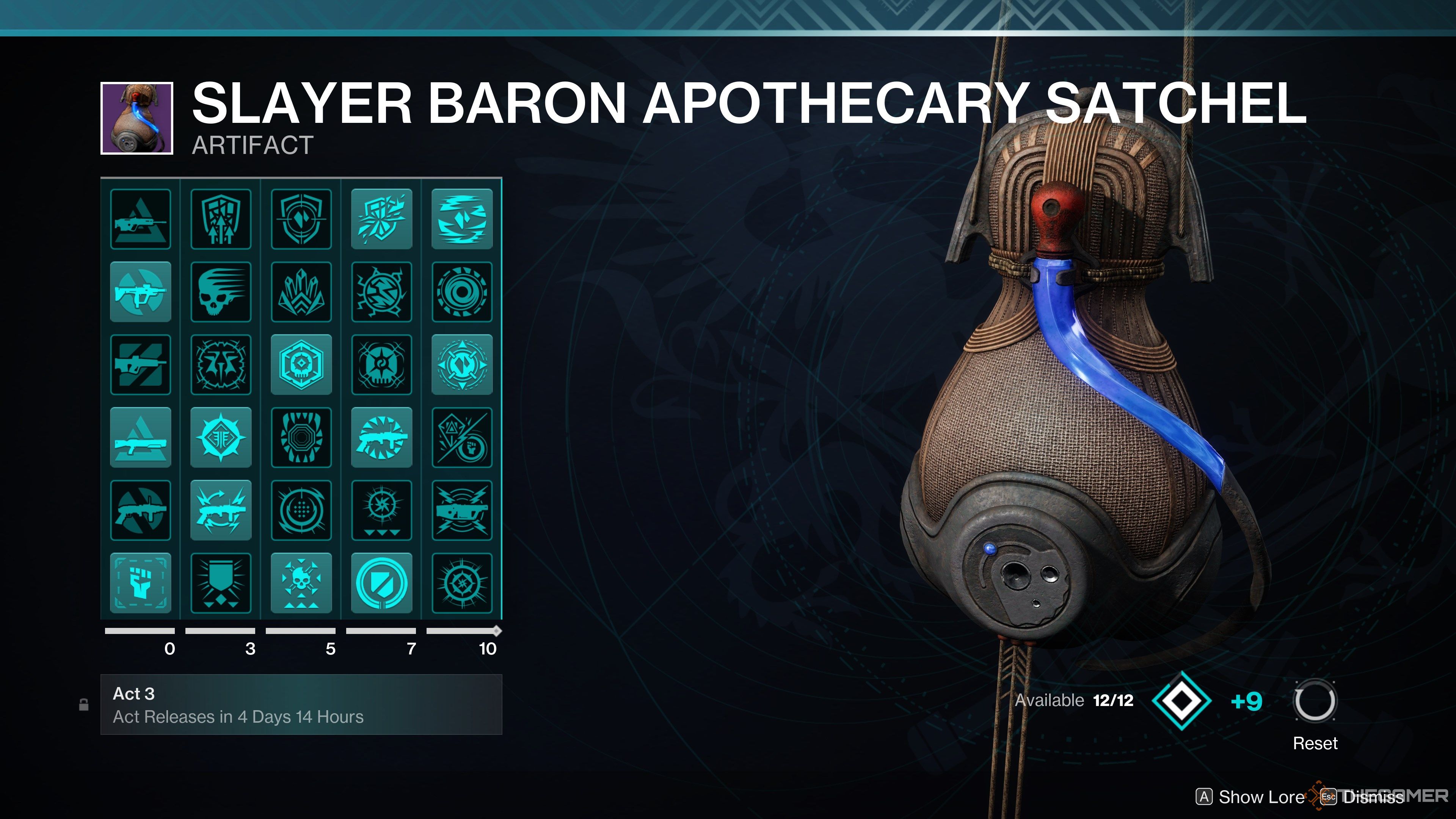 Destiny 2 S25 Hunter Prism Artifact